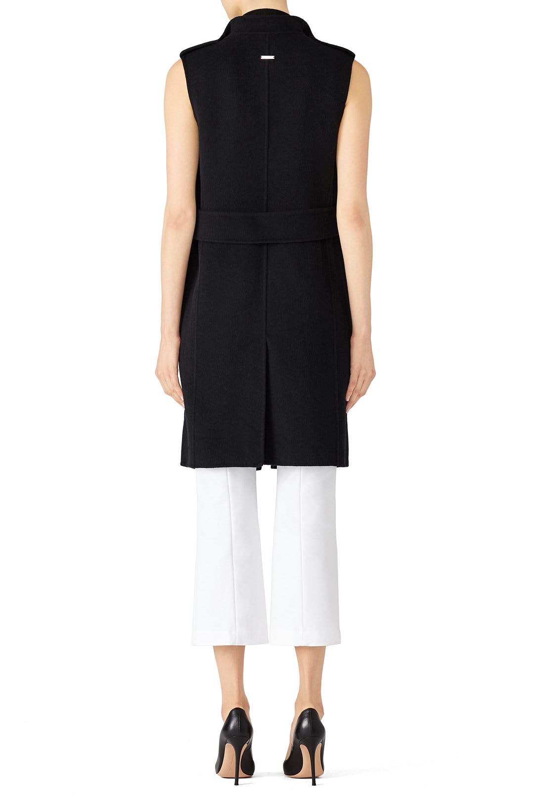 Black Linn Wool Vest by SOIA & KYO 2