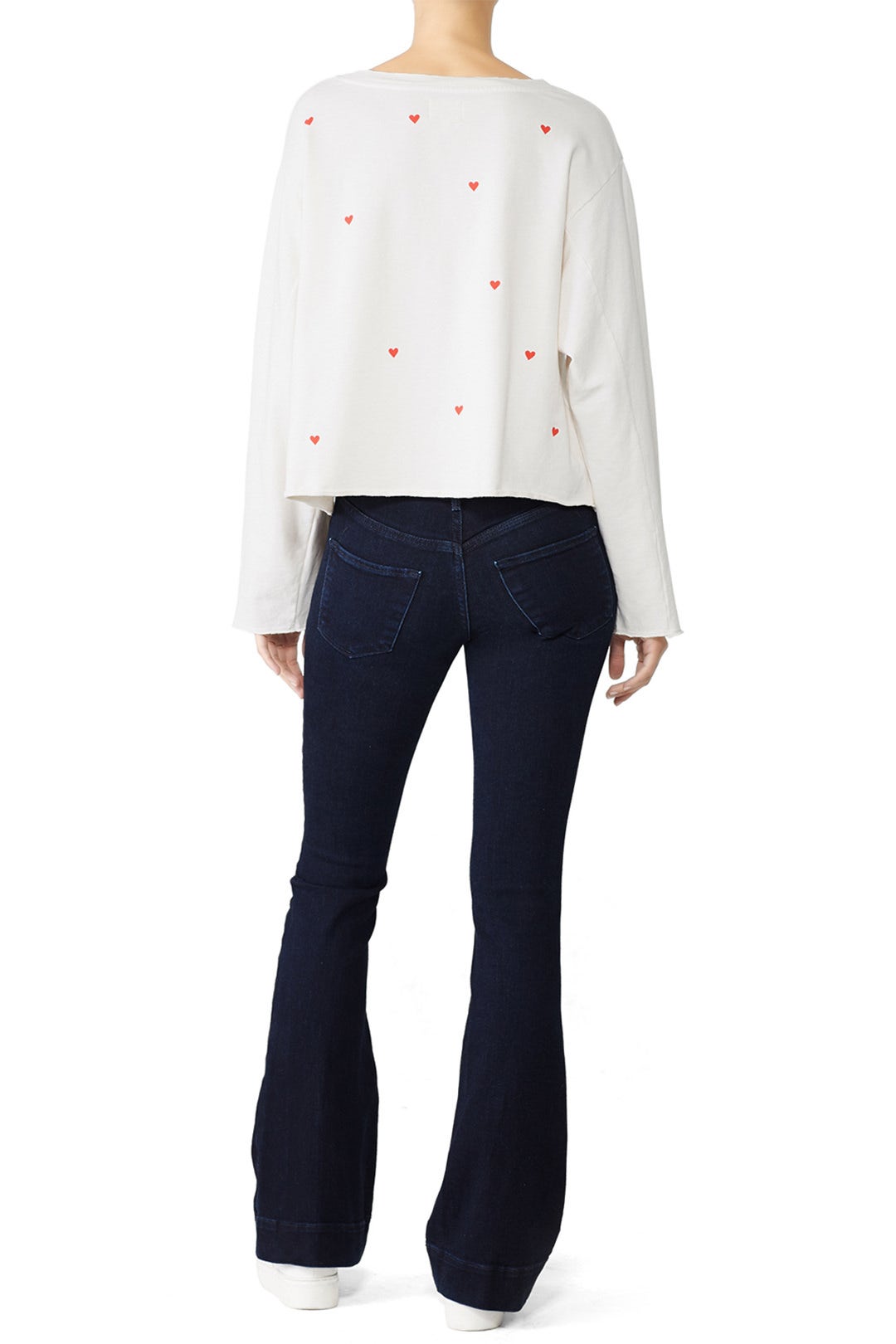 Hearts Raw Boxy Sweatshirt by Sundry 2
