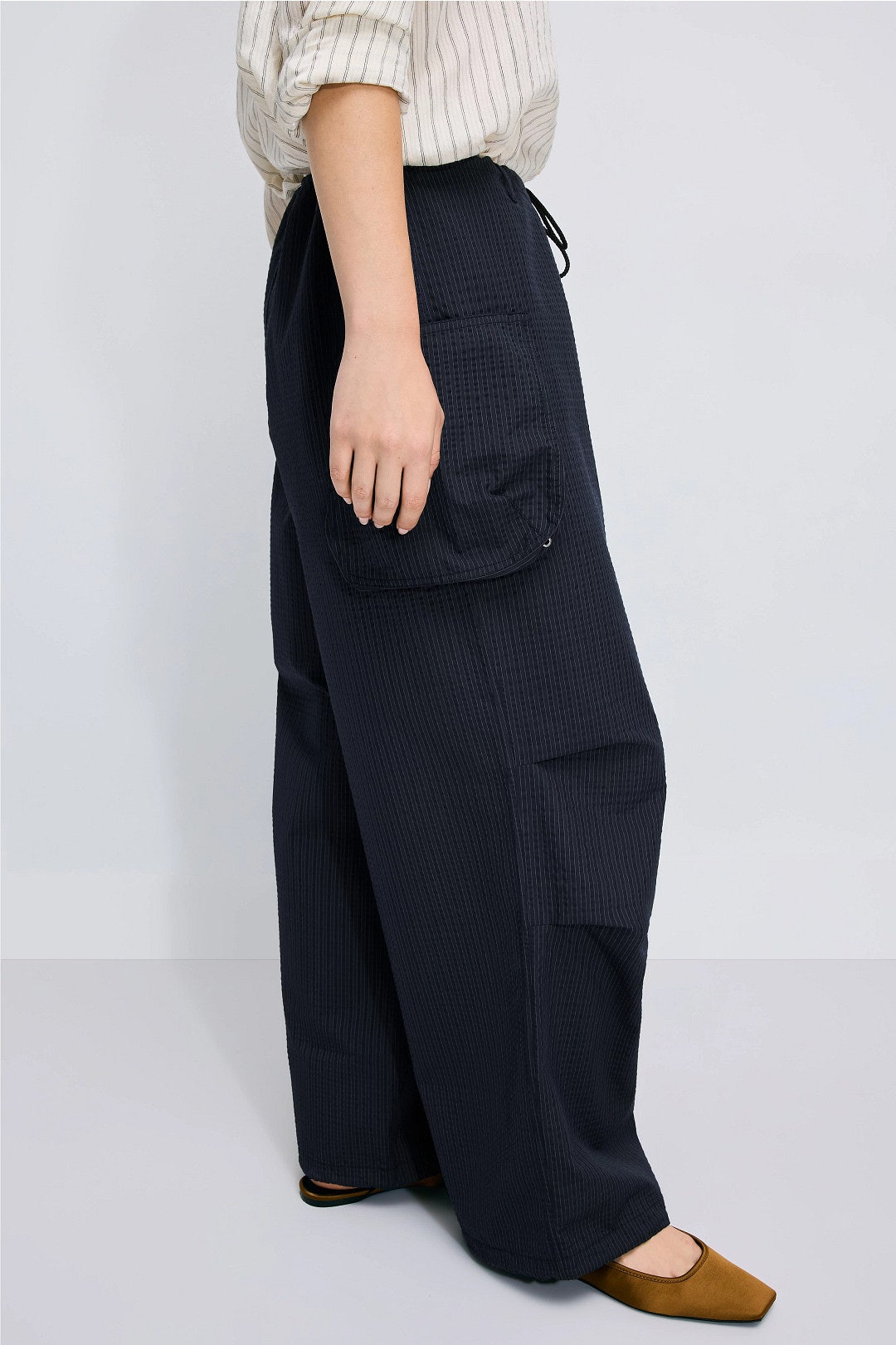 Striped Cargo Pant by T.W.I.N. 1