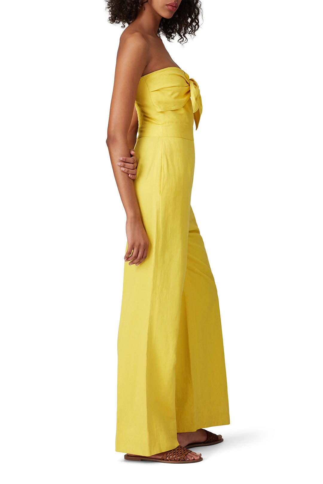 Alene Tie Front Jumpsuit by Derek Lam 10 Crosby 1