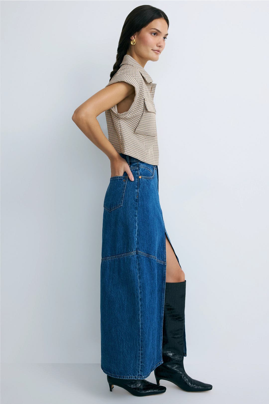 Utility Short Sleeve Jacket by Derek Lam 10 Crosby x RTR | Rent