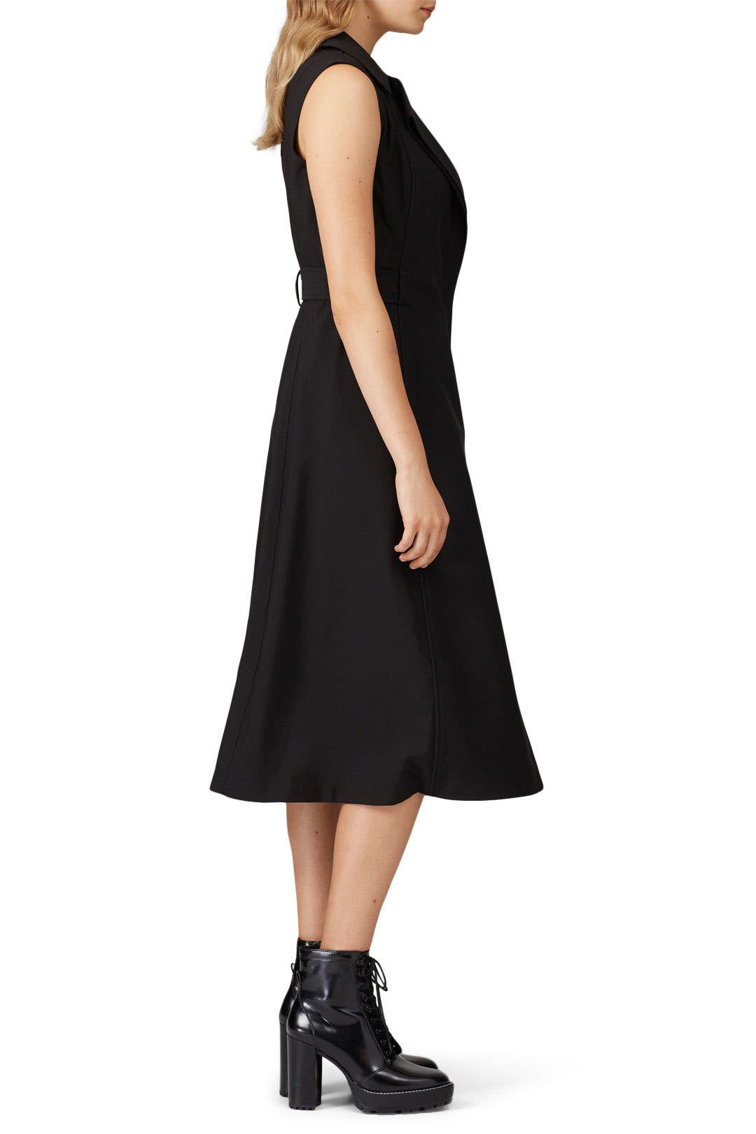 ★Rest&Recreation★RR LOGO NYLON MIDI DRESS★ FAWN DRESS - ISLAND GREEN – Rails