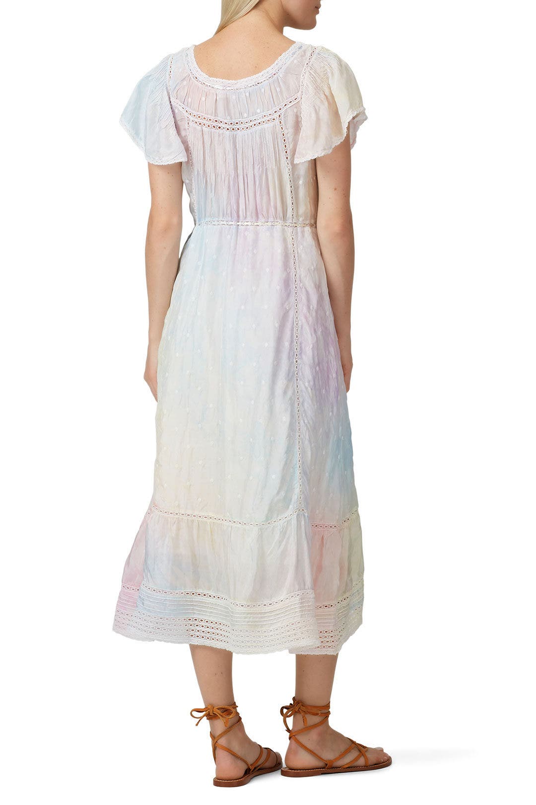 Tie Dye Madeline Dress by LoveShackFancy 1