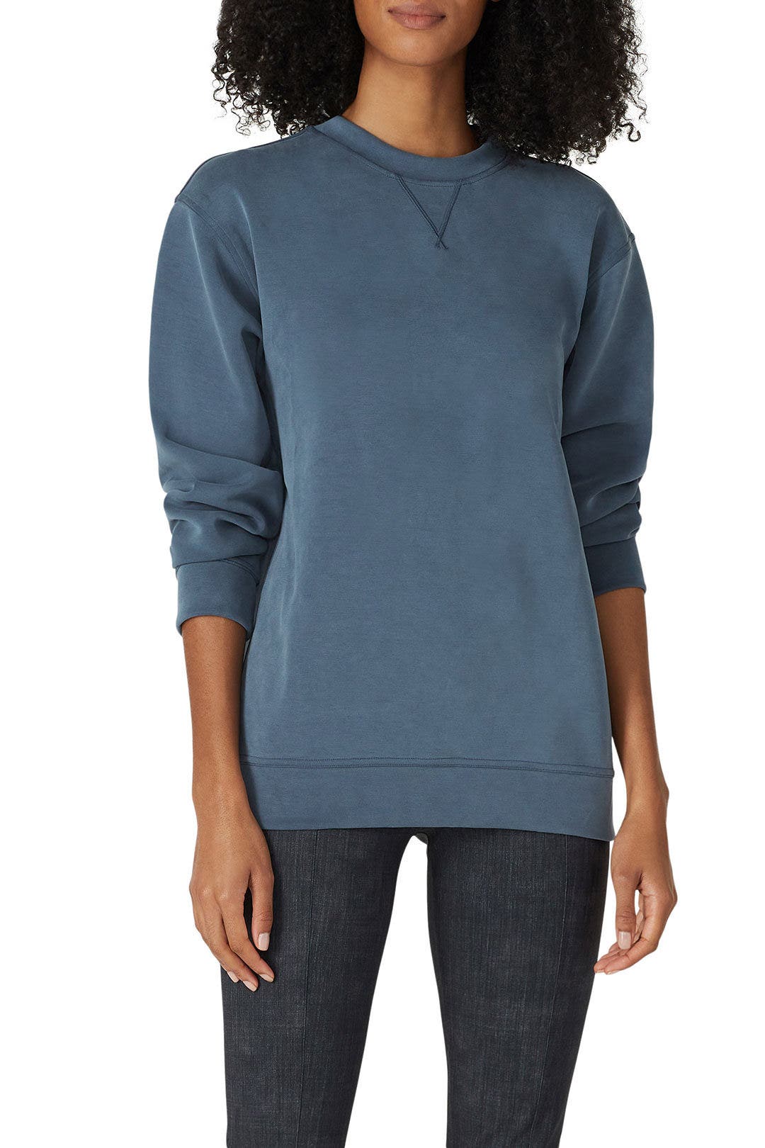 Blue All Yours Sandwash Sweatshirt by Lululemon 1