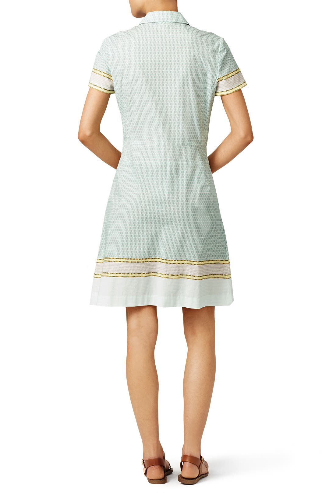 【送料&関税込】Tory Burch Chemisier Dress Chemisier dress Tory Burch in beige silk satin | H-Brands