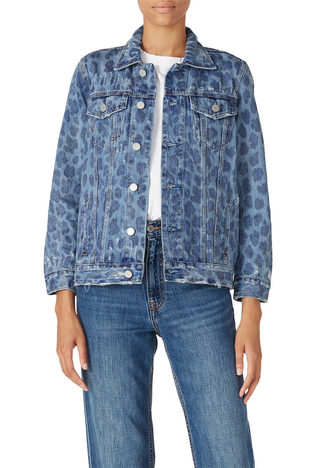 Welcome to the Jungle Denim Jacket by BLANKNYC 1