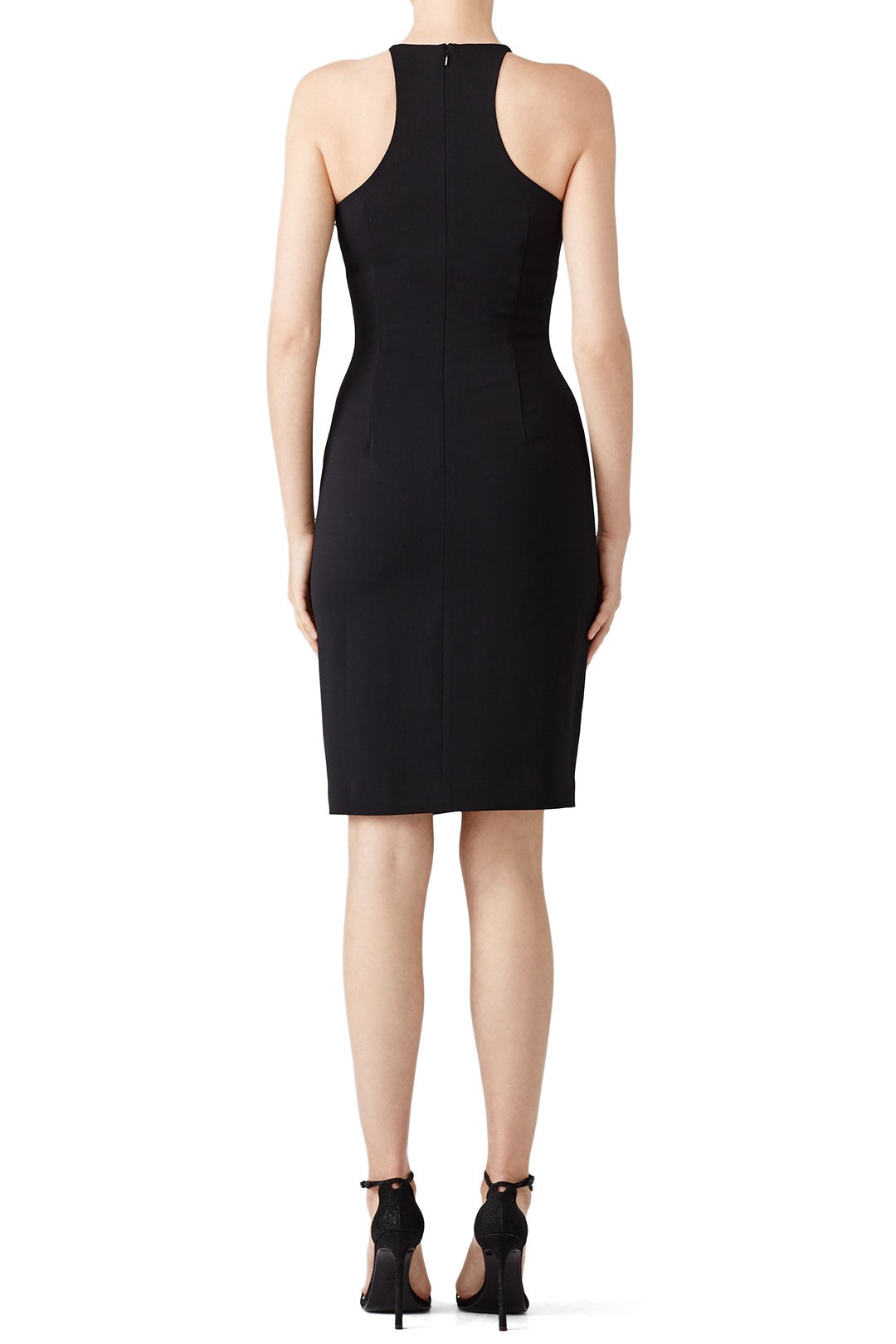 Black Grommet Sheath by Badgley Mischka 2