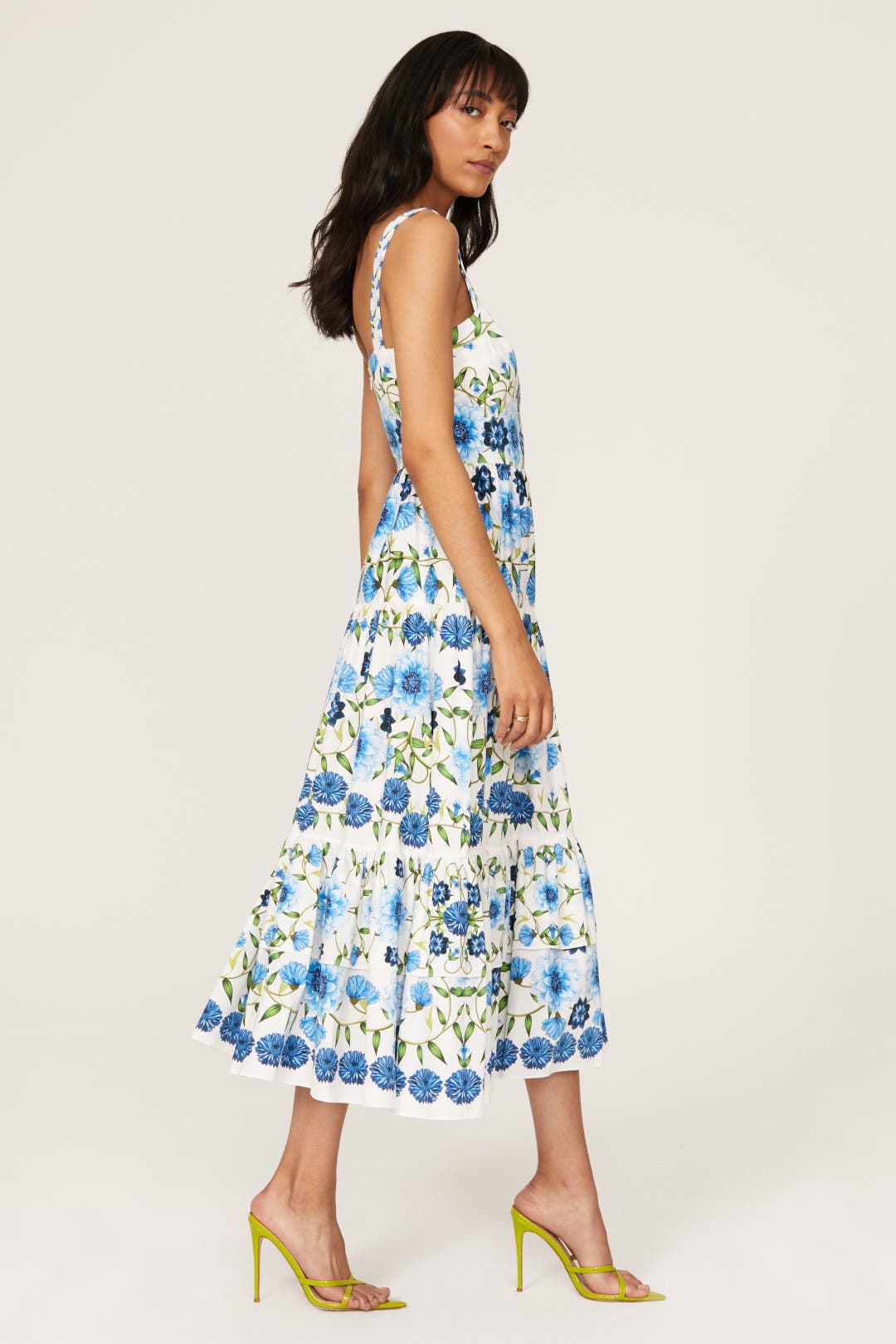 Daniela Floral Midi Dress by Borgo de Nor | Rent the Runway