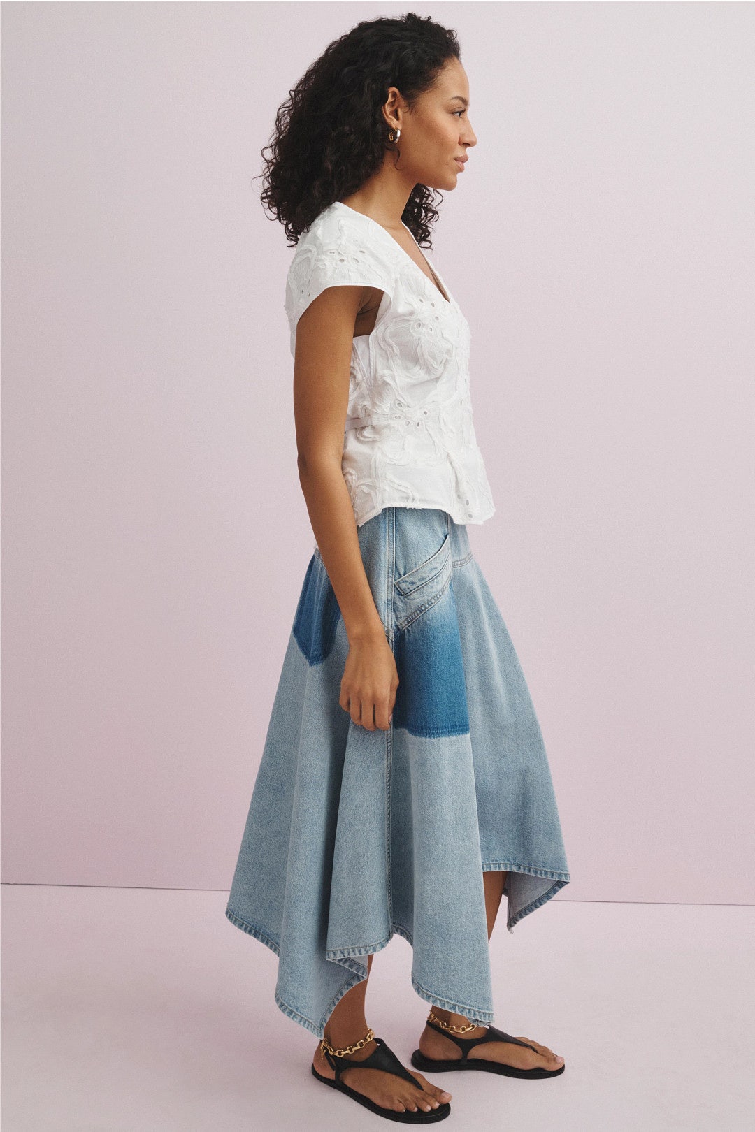 3D Embroidered Cap Sleeve Top by 3.1 Phillip Lim 2