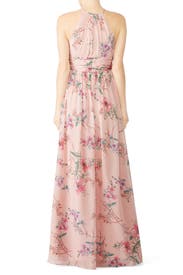 Floral Daniela Gown by Monique Lhuillier Bridesmaid