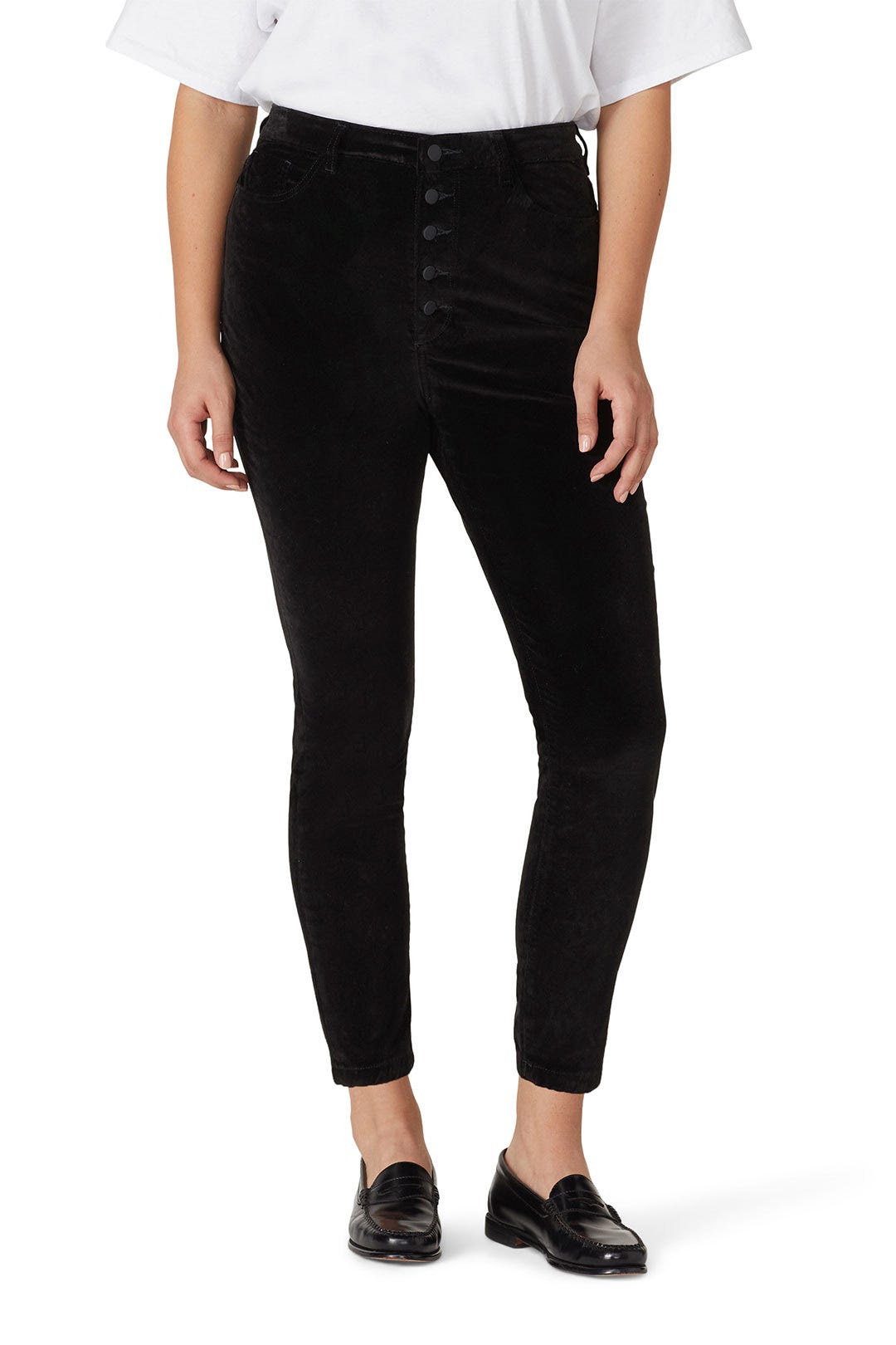 Chrissy Velvet Skinny Jeans by DL1961 6