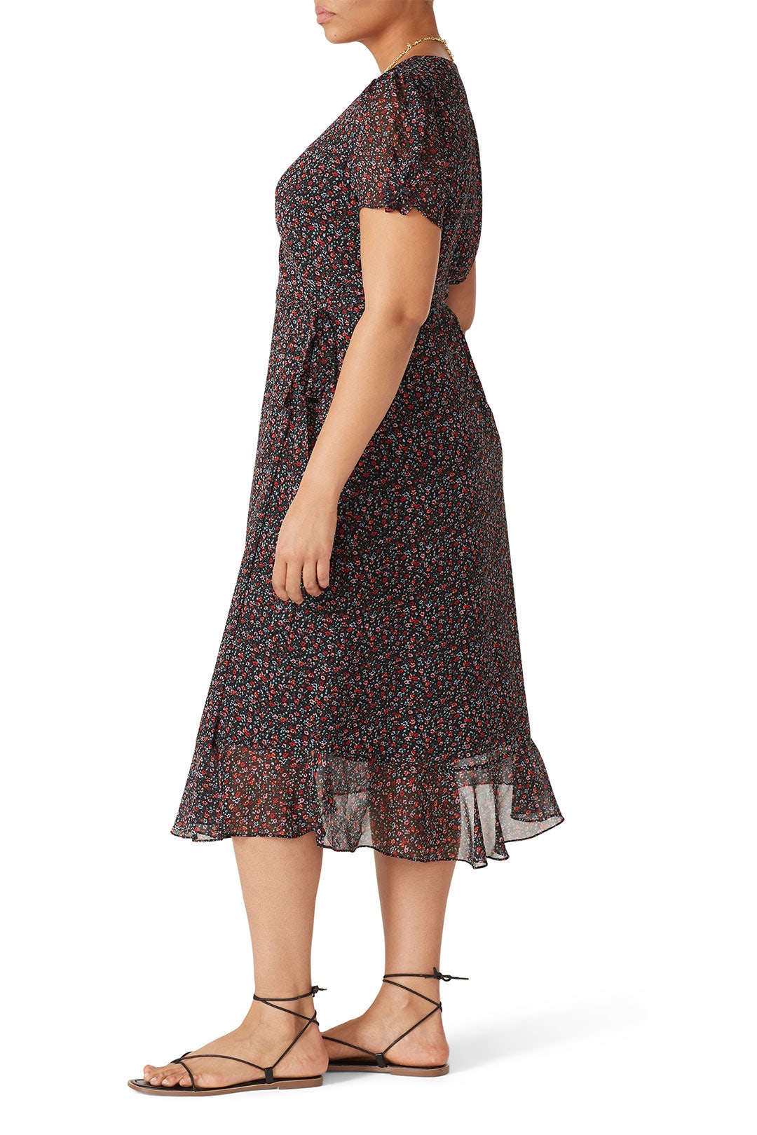 Short Sleeve Wrap Midi Dress by Madewell 6