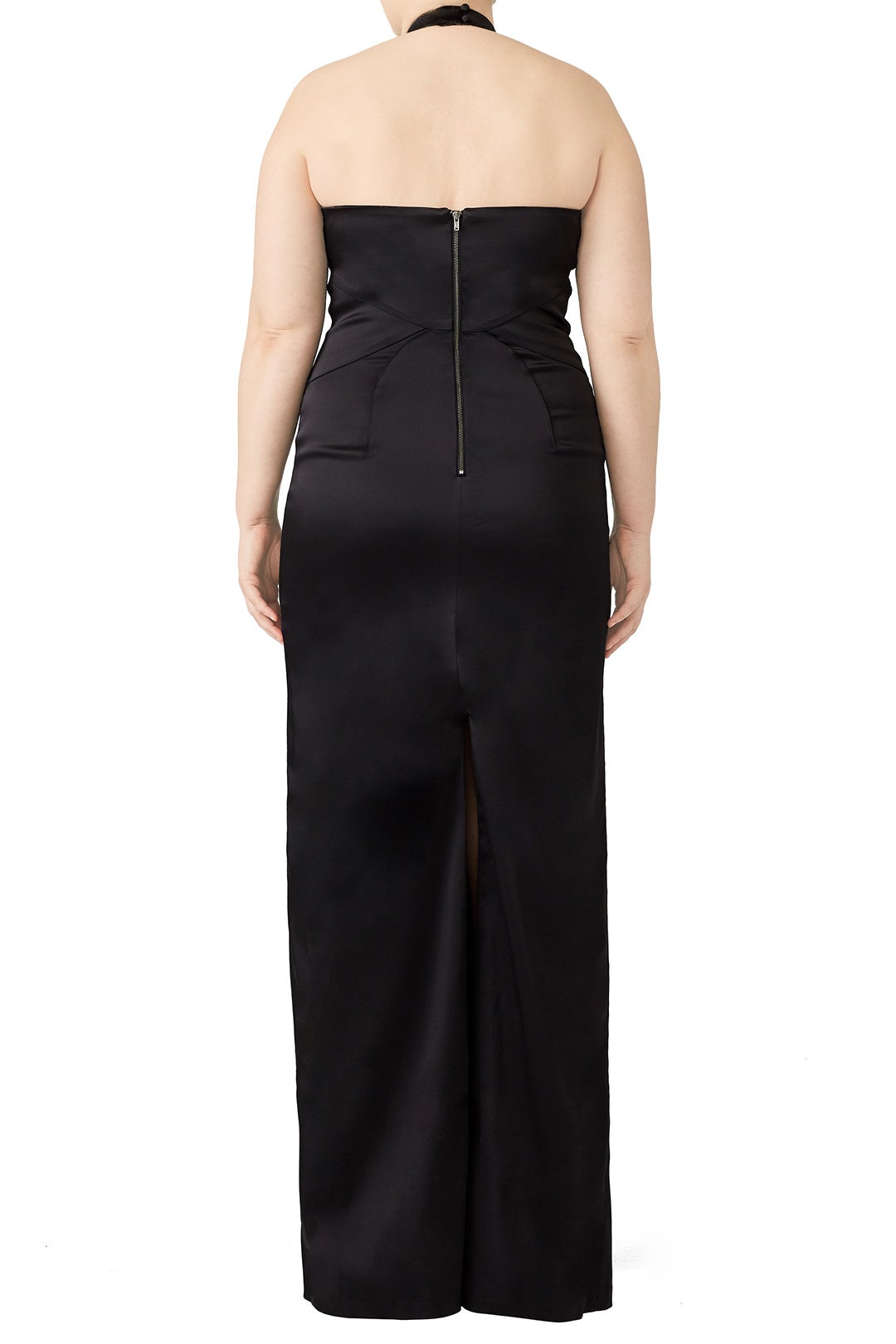 Black Choker Gown by Adrianna Papell 5