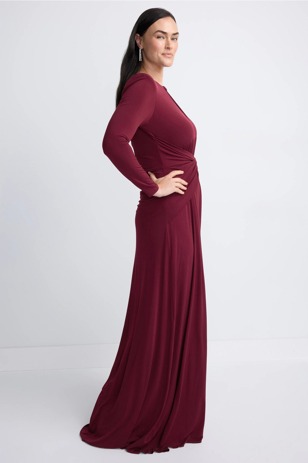 Long Sleeve Evening Gown by NISSA 6