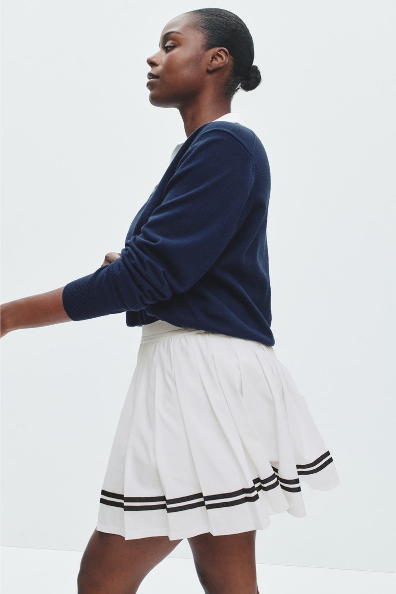Stretch High Waisted Pleated Skort by Polo Ralph Lauren - Photo 6
