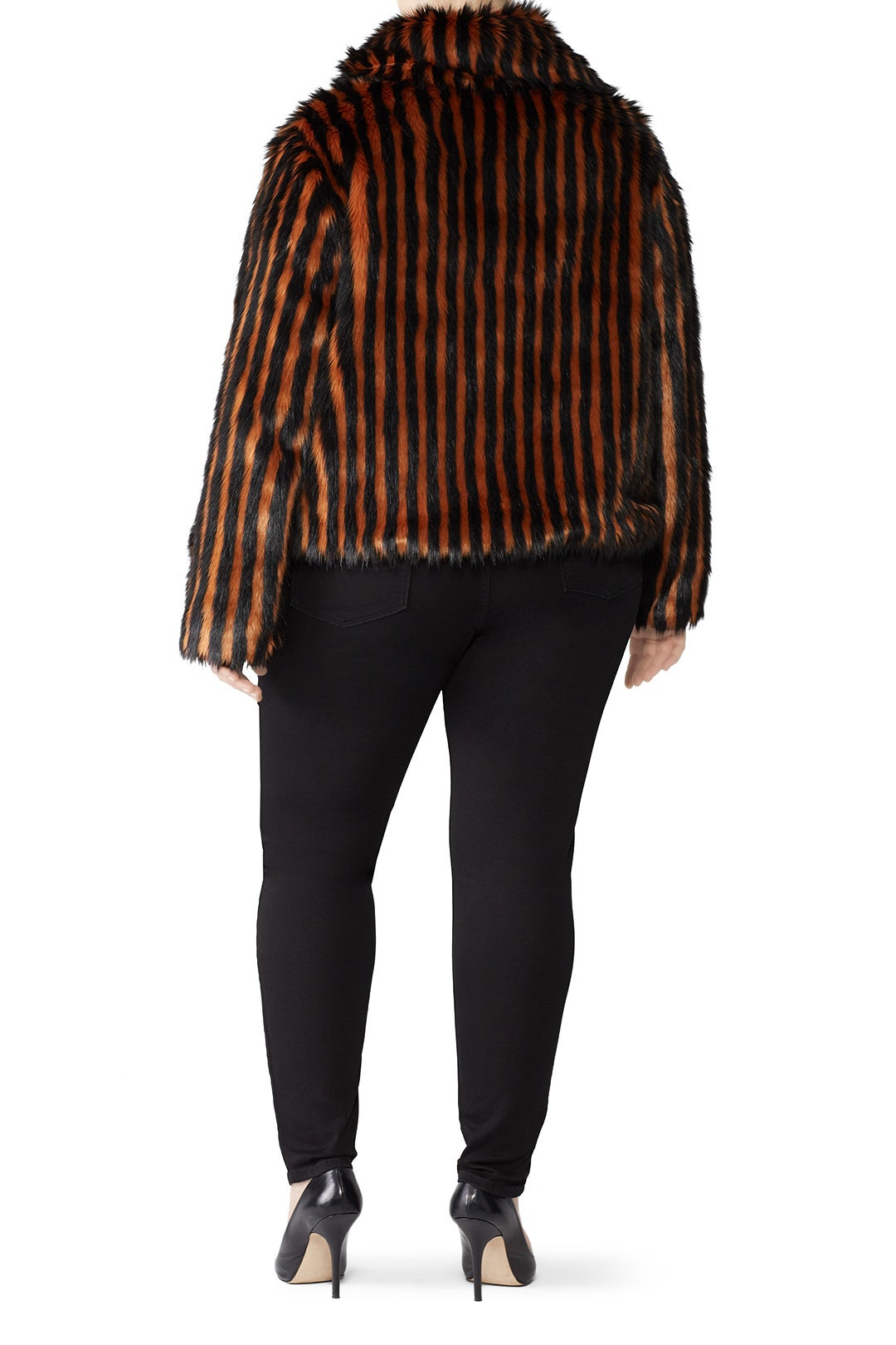 Solar Eclipse Faux Fur Jacket by Unreal Fur 5