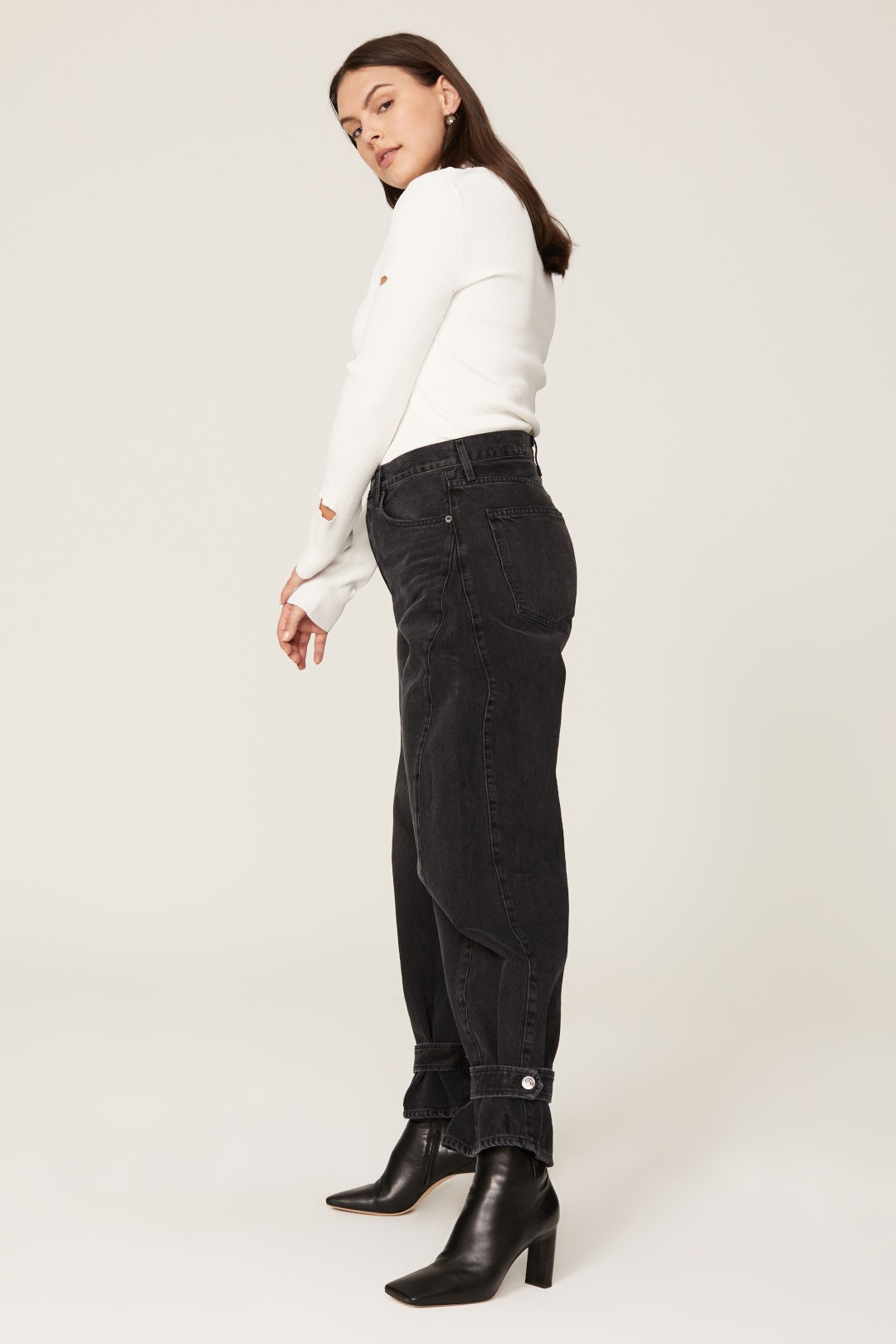 Cleo Cuffed Jeans by AGOLDE 6