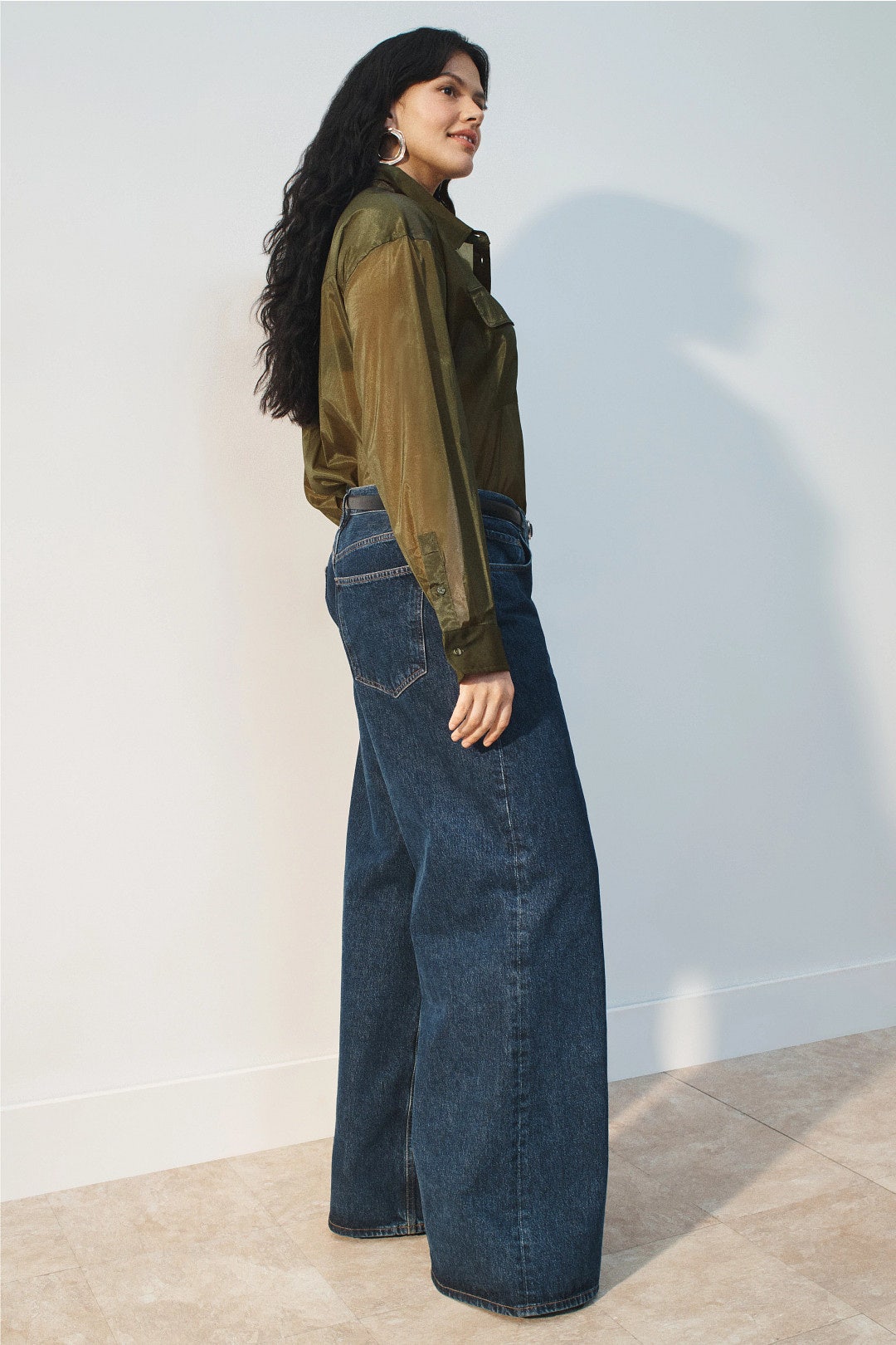 Organza Button Up Shirt by Rosetta Getty x RTR 6