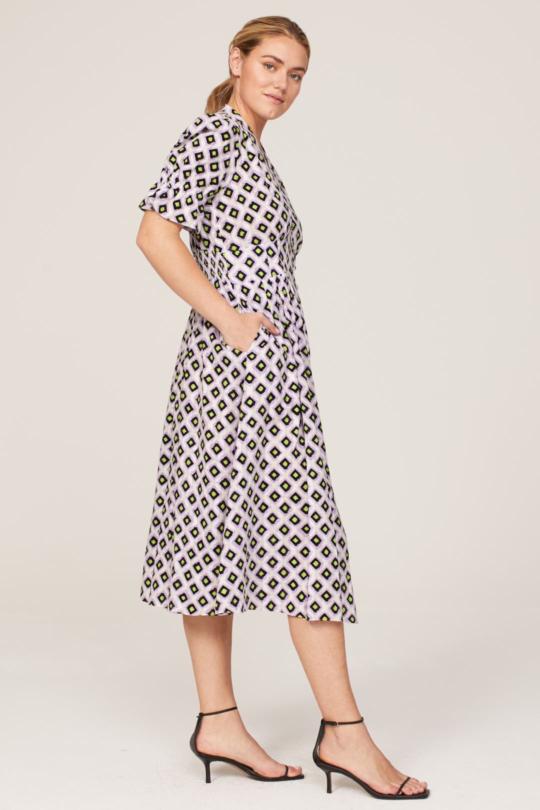 DVF ワンピース Erica printed maxi dress952473 DIANE VON FURSTENBERG Erica Printed Maxi Dress in