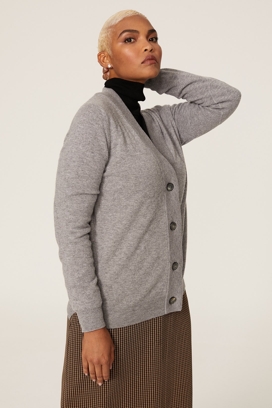 Light Grey Cardigan by Maison Margiela 6