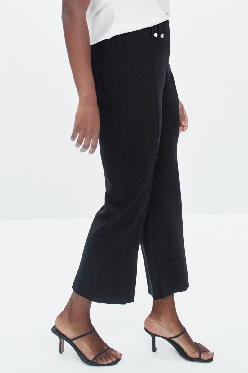 Dawson Crop Flare Trouser by Derek Lam 10 Crosby - Photo 6