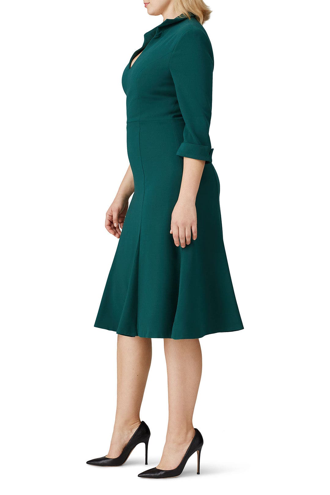 Green Kensington Dress by Black Halo 6
