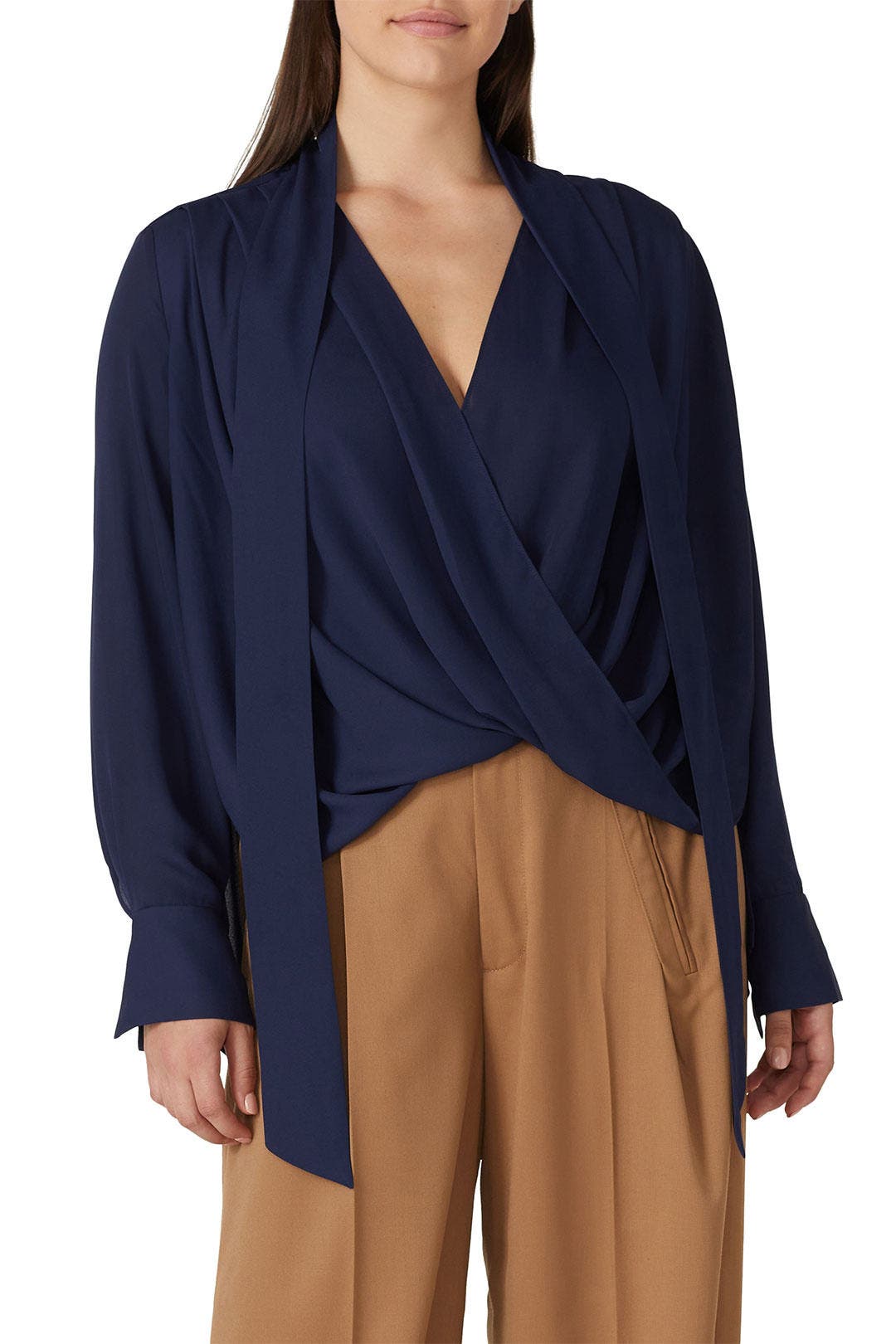 試着のみ deres デレス cotton drape blouse HOPE 試着のみ deres デレス cotton drape blouse HOPE 試着のみ deres