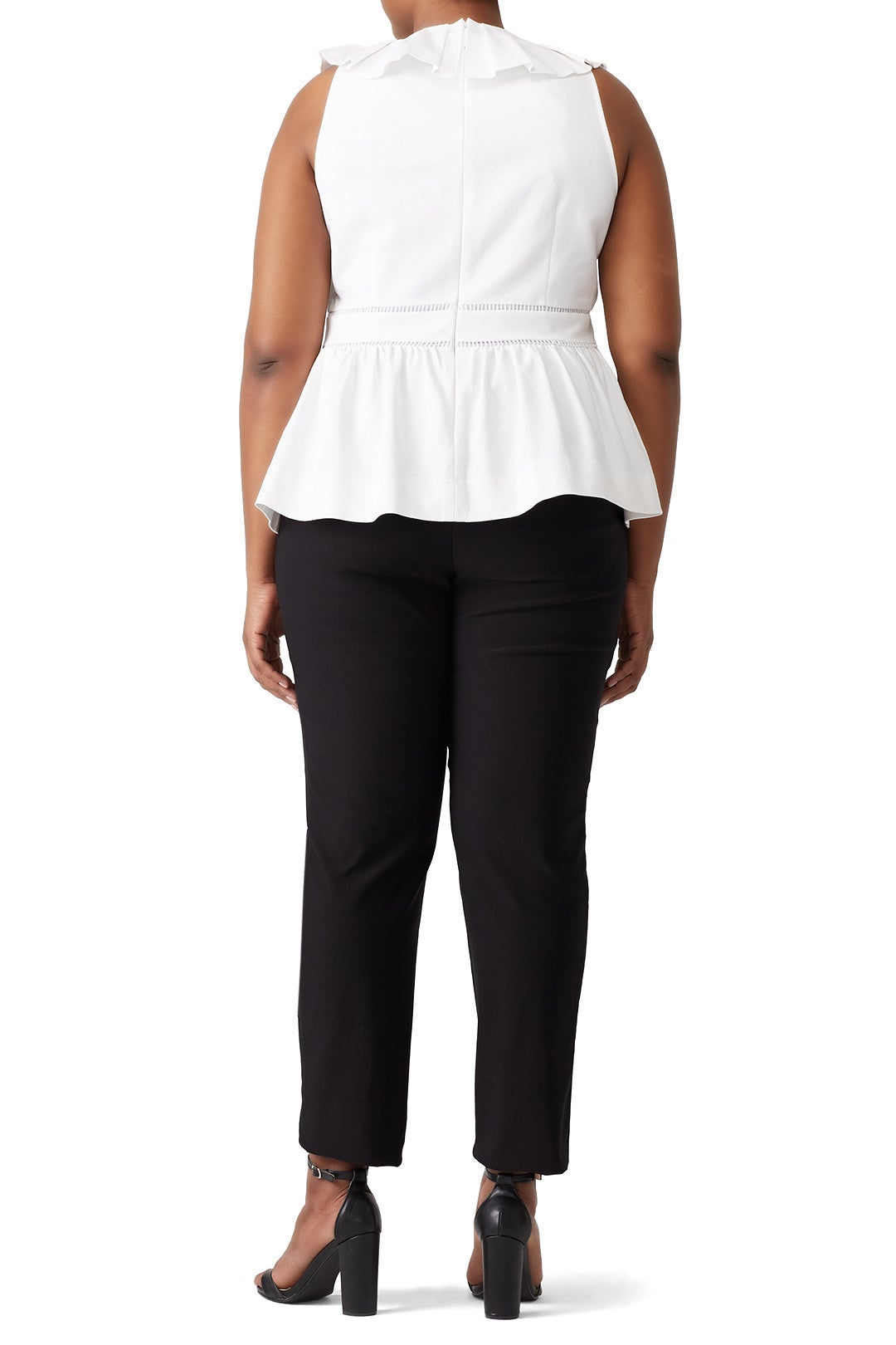 Ruffle Neck Top by kate spade new york 4