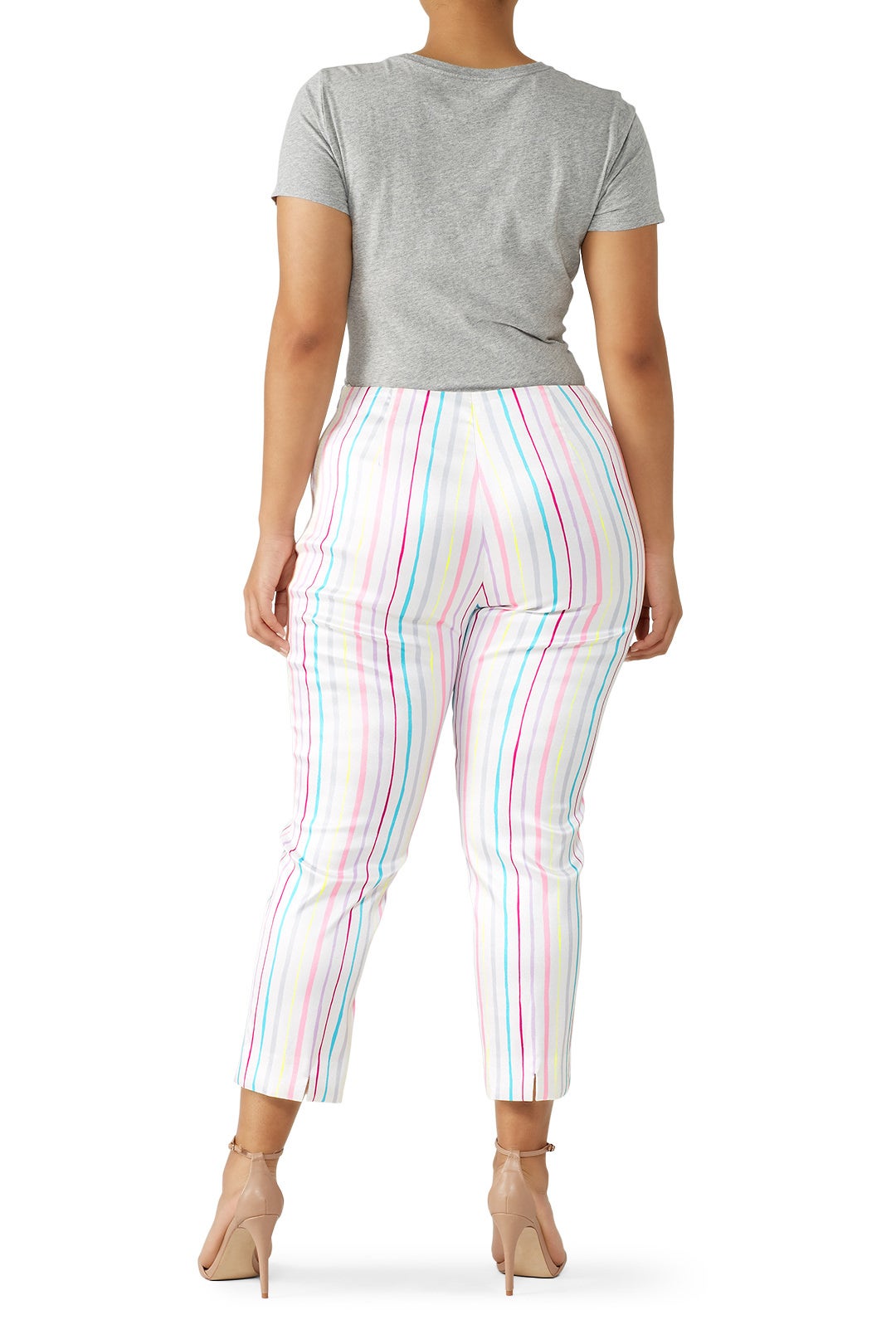 Pastel Striped Pants by Badgley Mischka 5