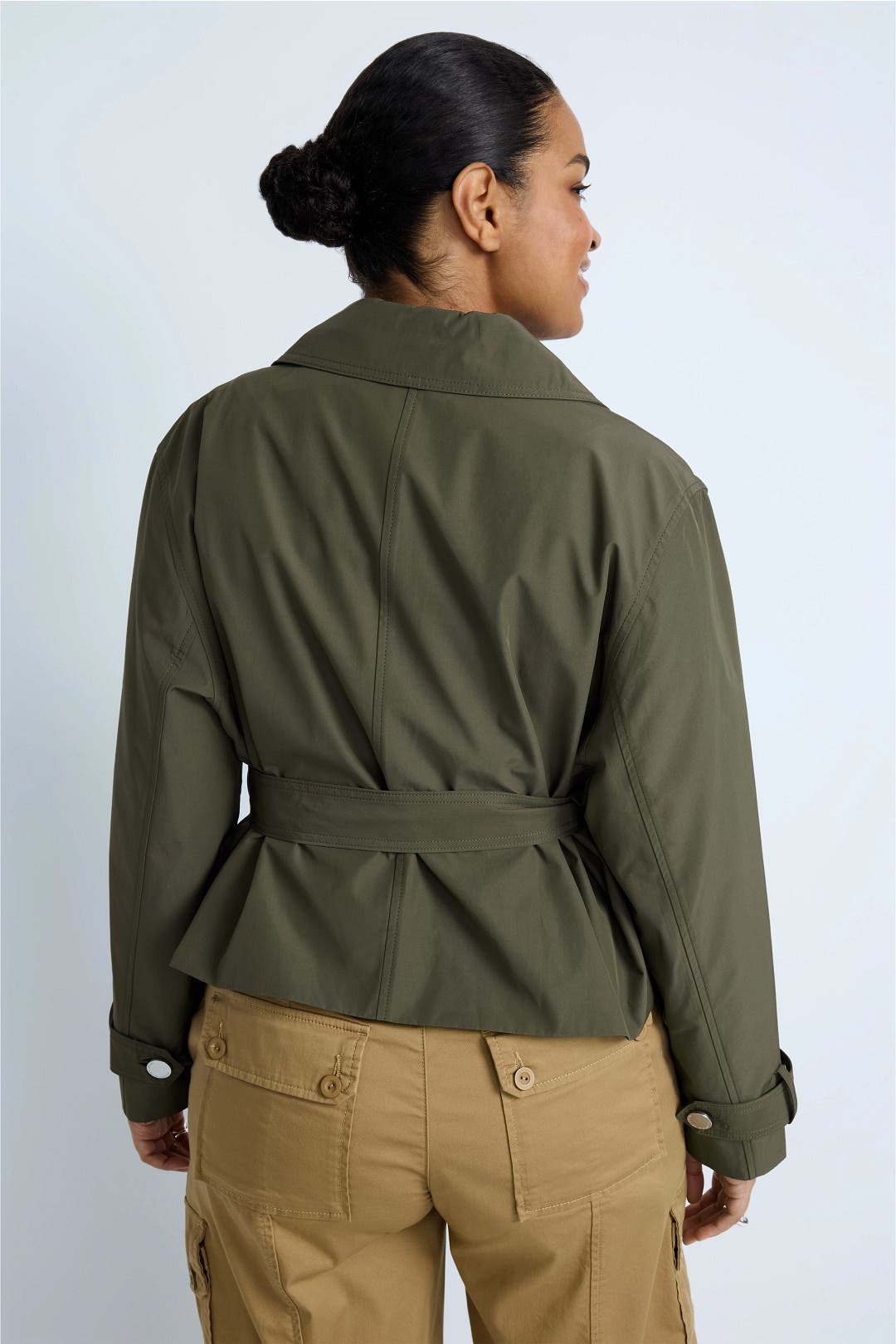 Renata Poplin Trench Jacket by Derek Lam 10 Crosby | Rent the Runway