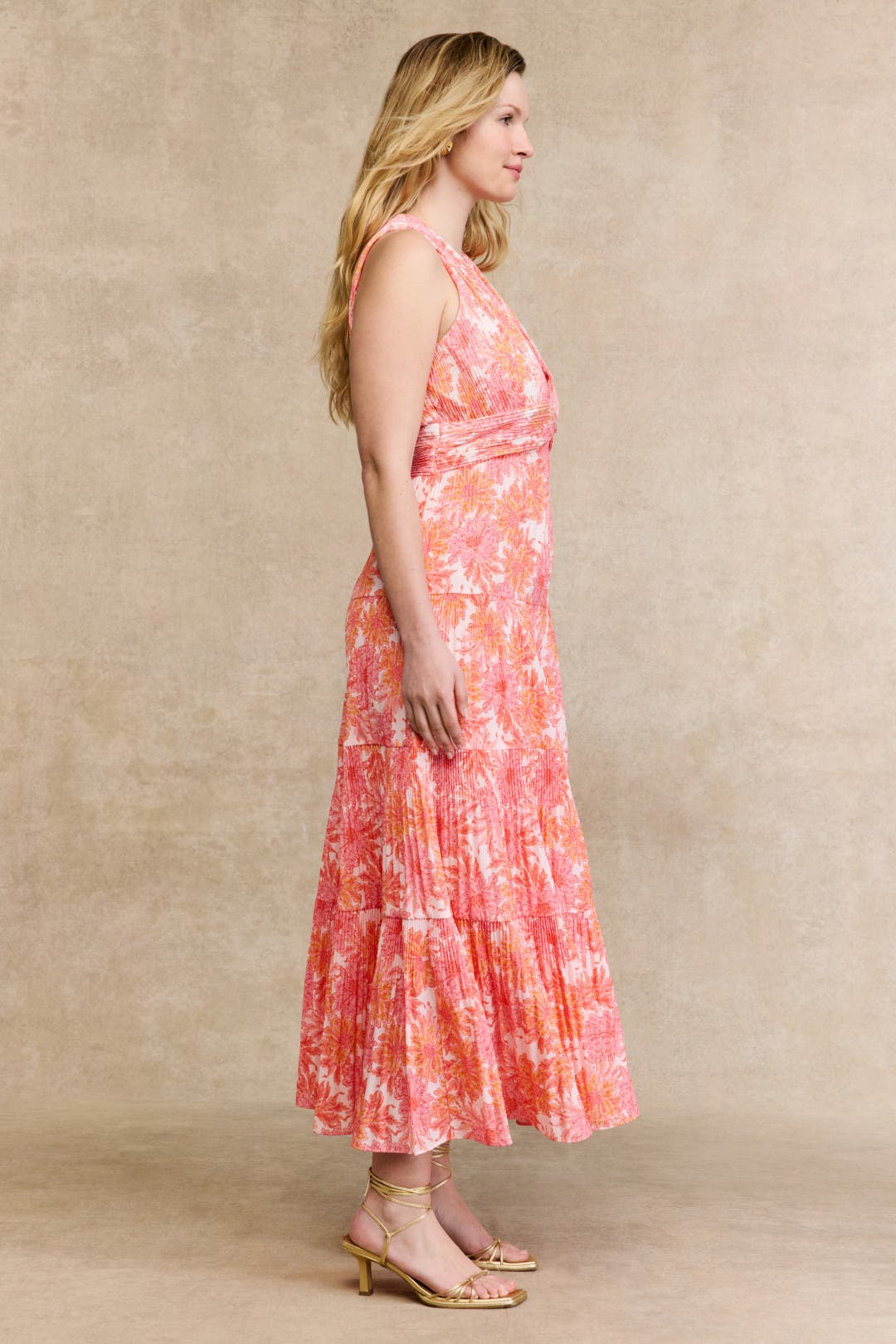 Pleated Tiered Dress by Derek Lam 10 Crosby x RTR | Rent the Runway