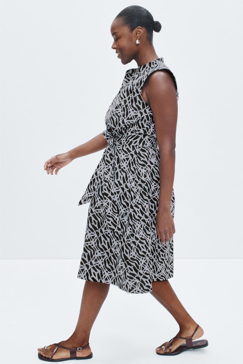 Geo Embroidery Mini Dress by N Natori - Photo 6