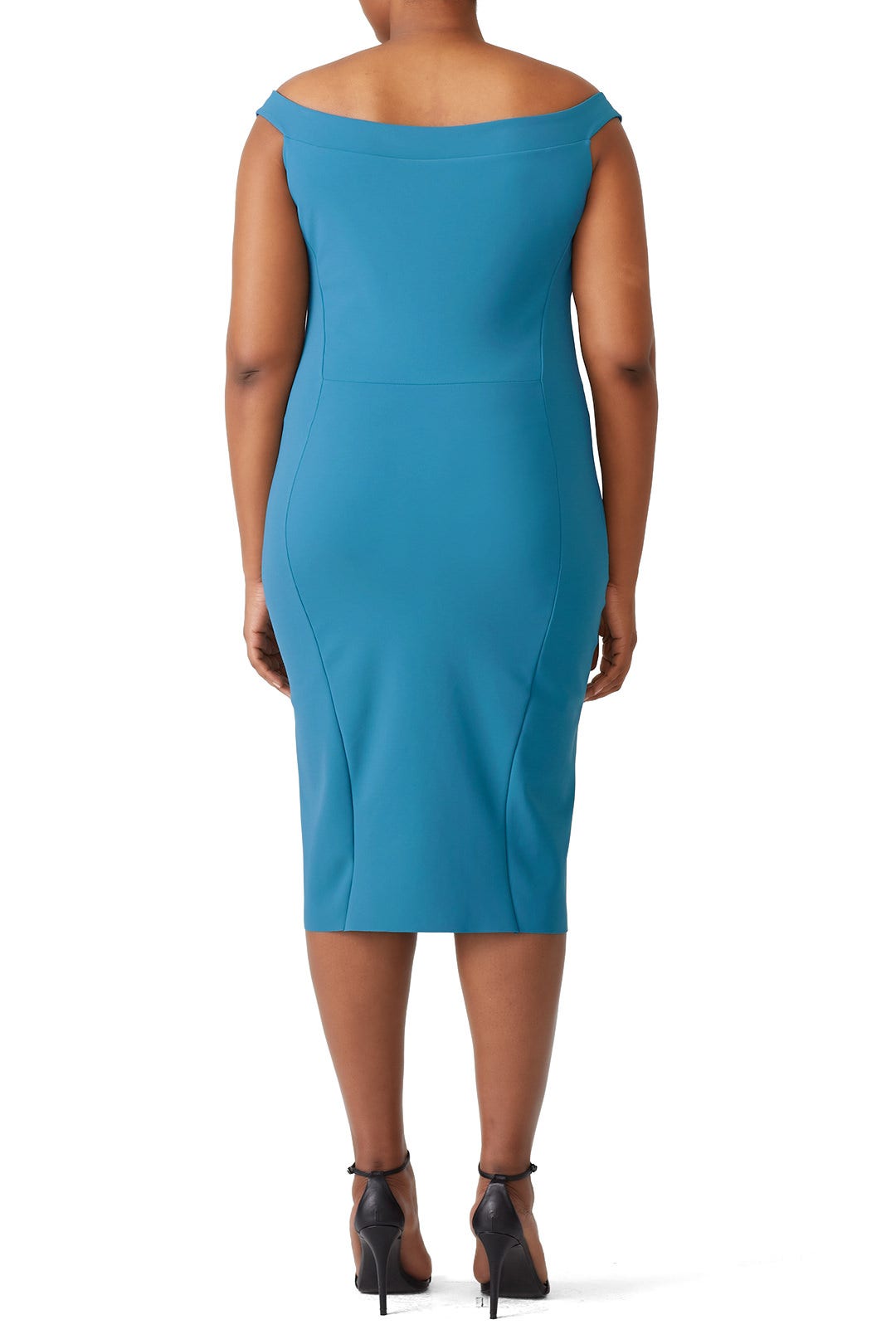 Blue Delina Sheath by Chiara Boni La Petite Robe 5