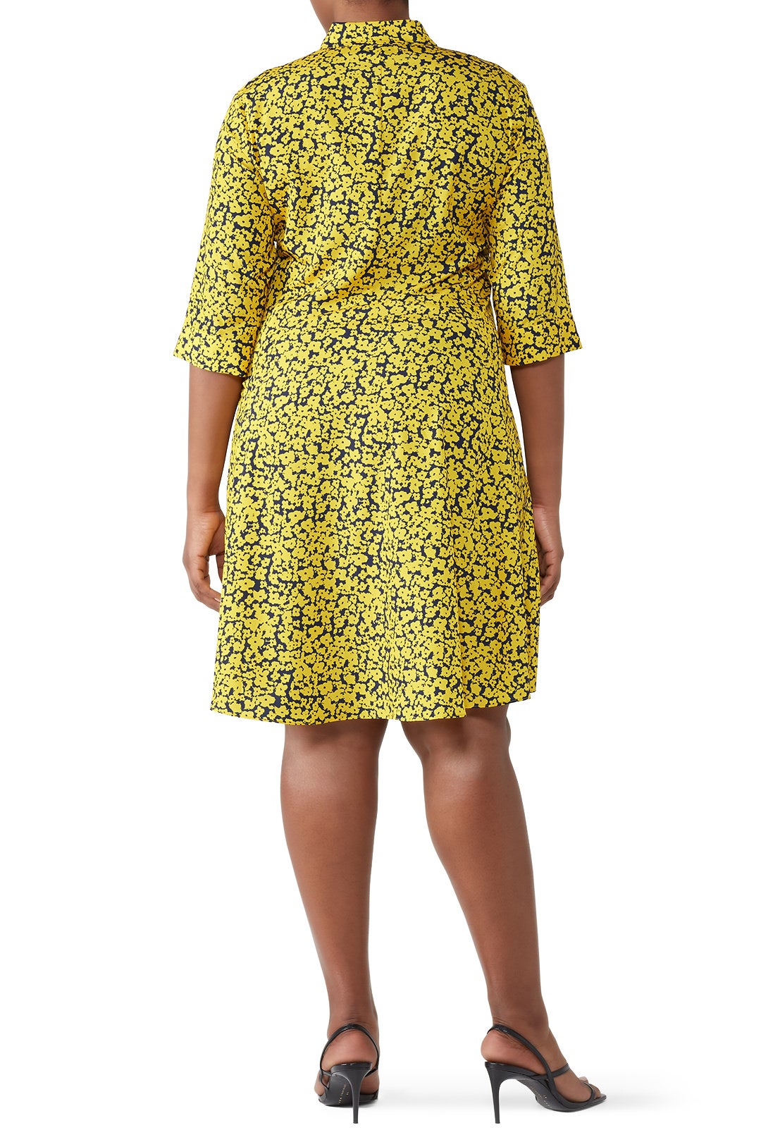 Short Sleeve Scarf Neck Dress by Derek Lam 10 Crosby x RTR 5