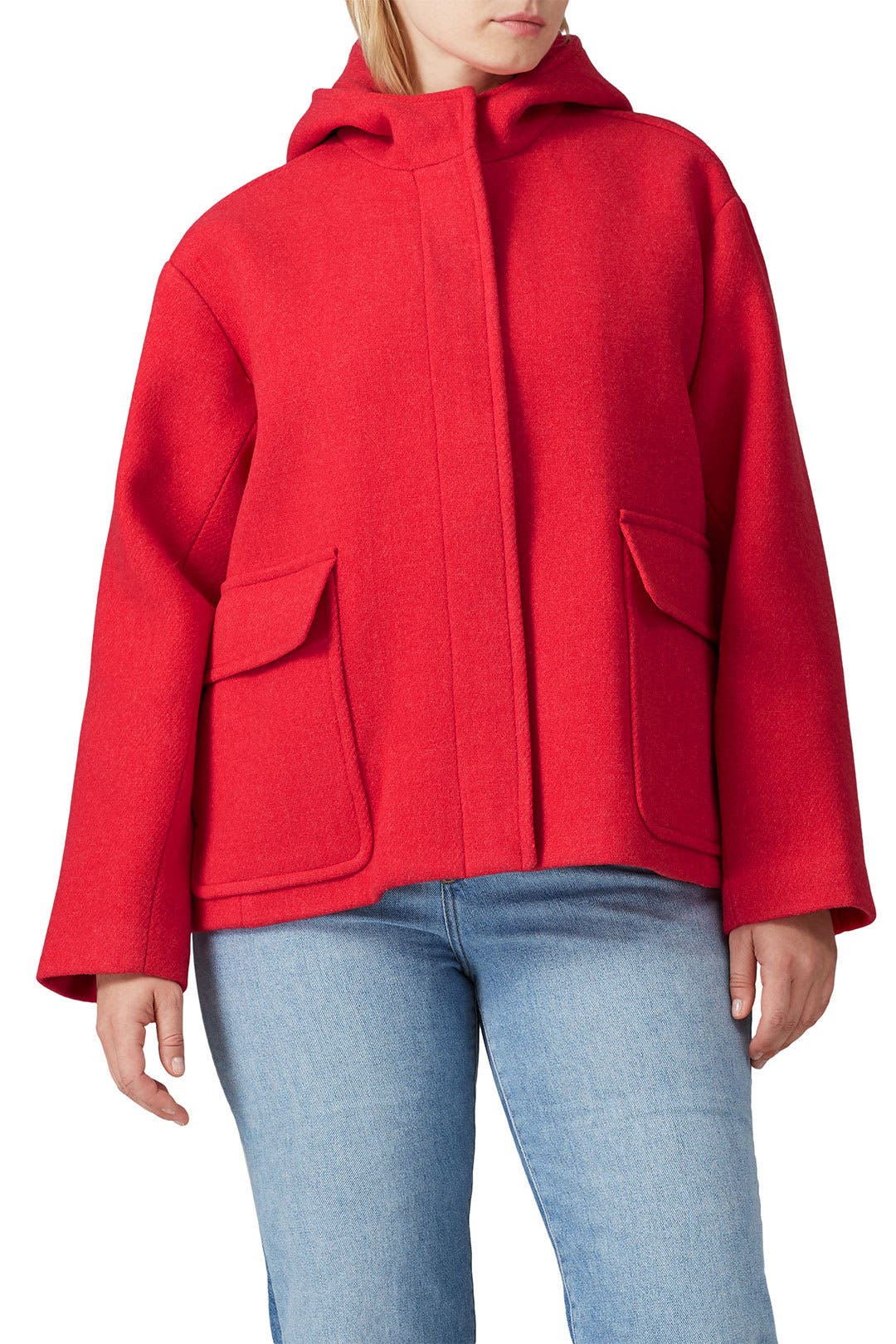 Berry Sonia Stadium Jacket by J.Crew | Rent the Runway
