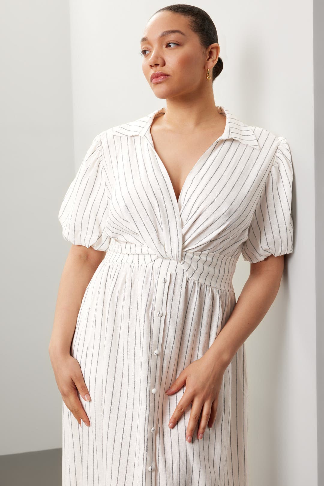 Derek Lam 10 Crosby シャツドレス DEREK LAM 10 CROSBY Reena striped cotton-poplin shirt dress