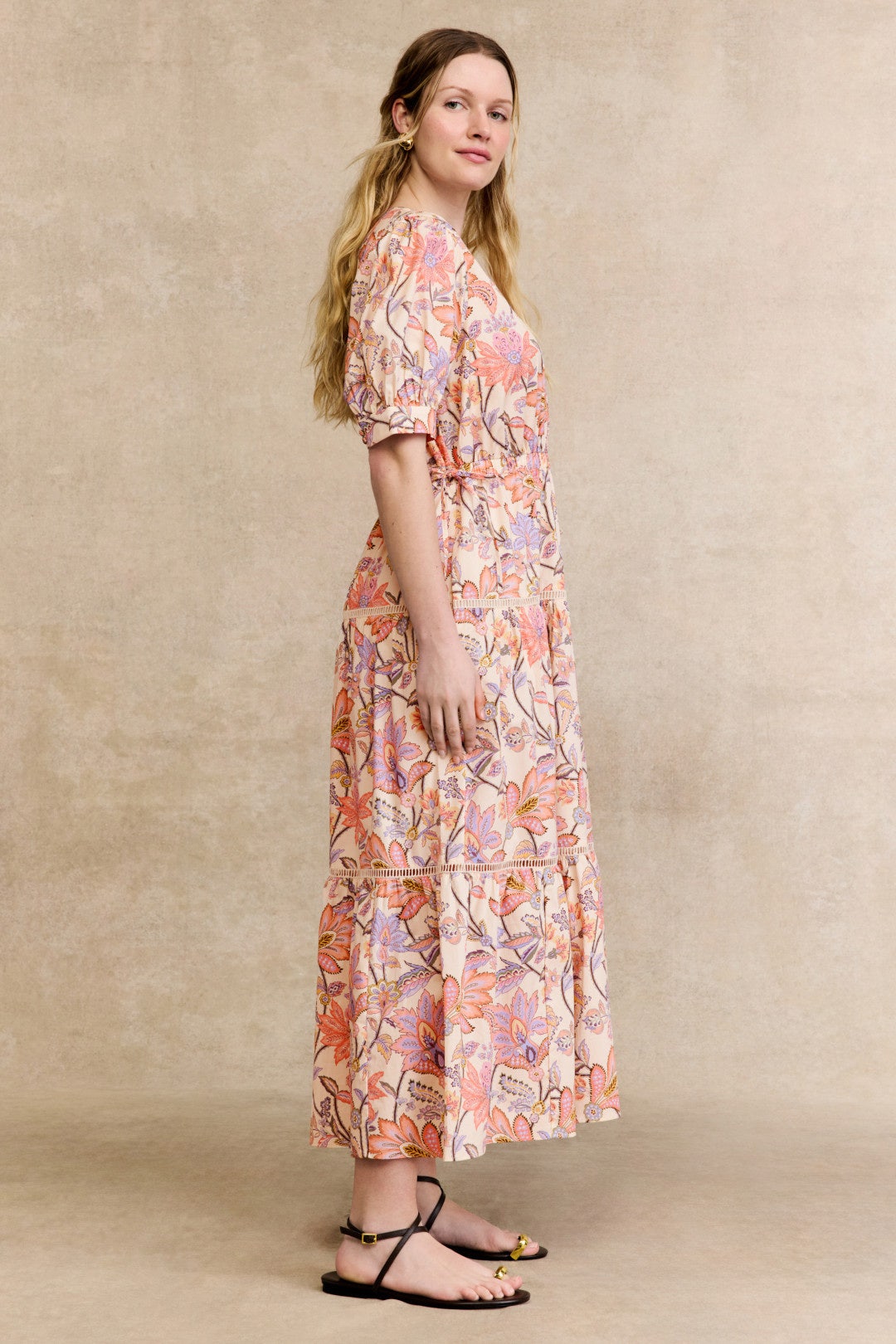 Puff Sleeve Midi Dress by Derek Lam 10 Crosby x RTR 6