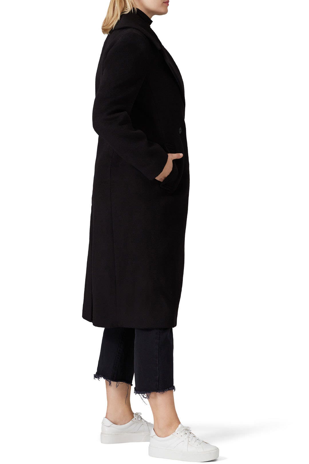 Black Daylina Coat by Club Monaco 6