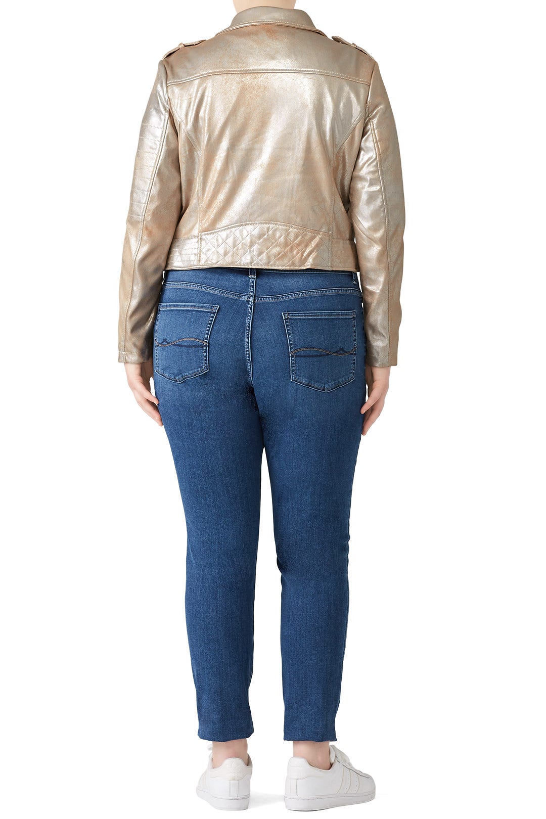 Rosida Faux Leather Jacket by Rino & Pelle 5