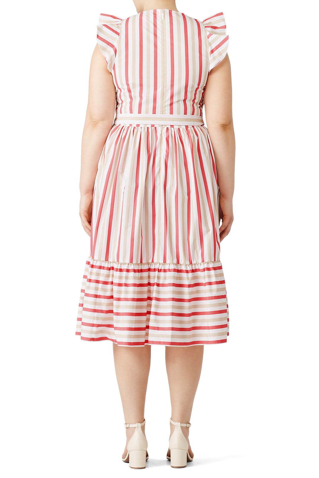 Peach Sherbert Midi Dress by kate spade new york 4
