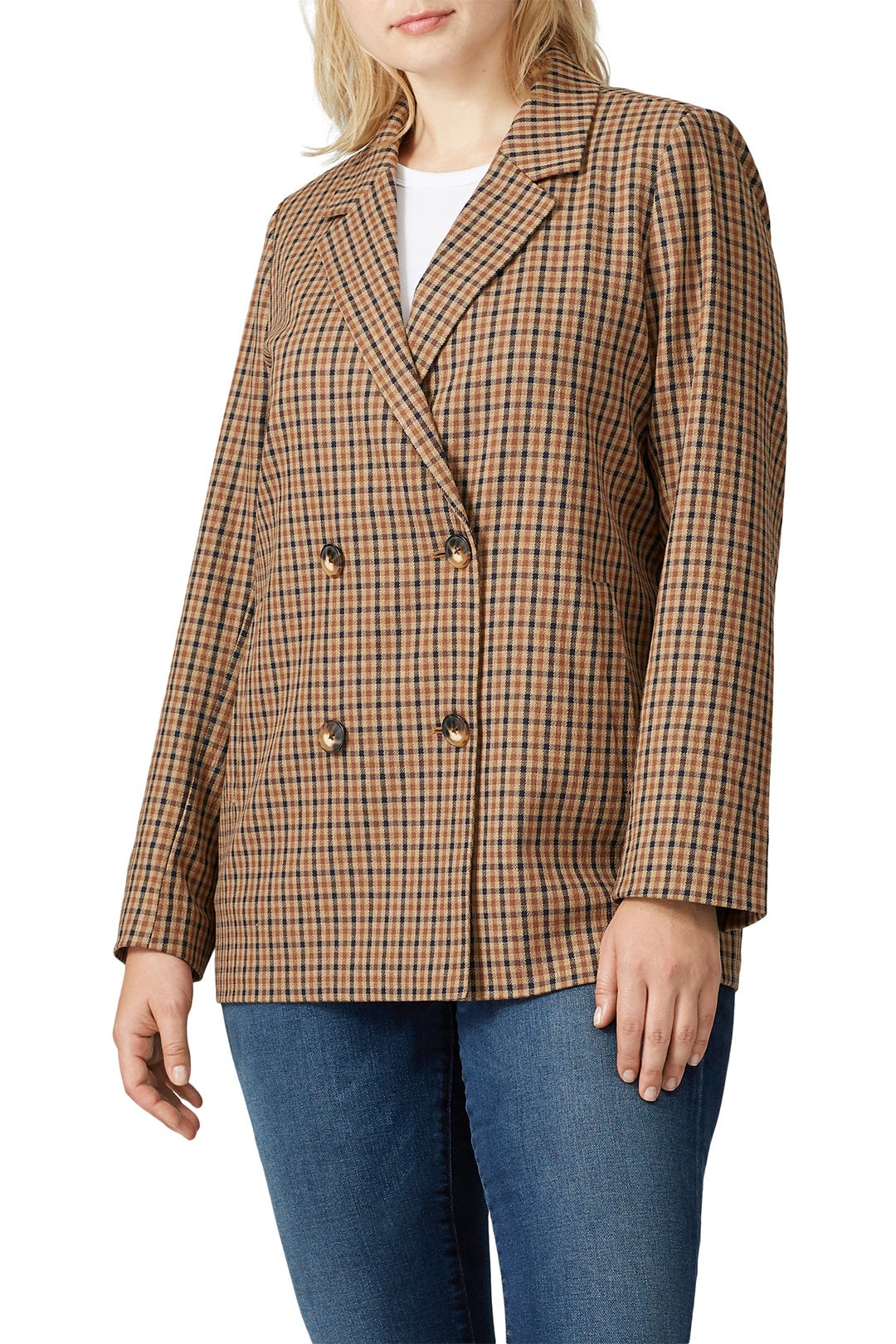 Plaid Caldwell Blazer by Madewell 6