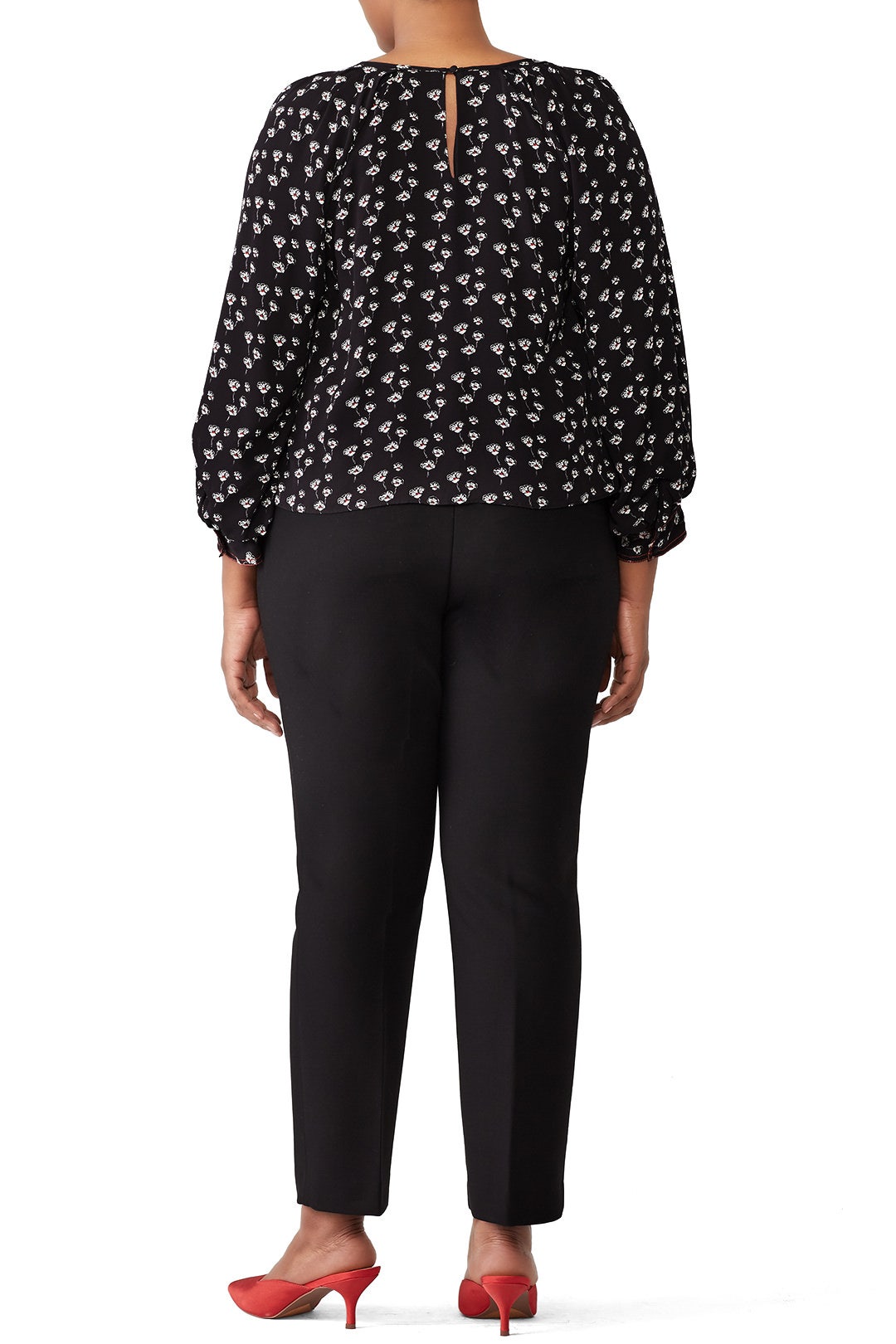 Poppy Print Gillian Top by Tanya Taylor 4