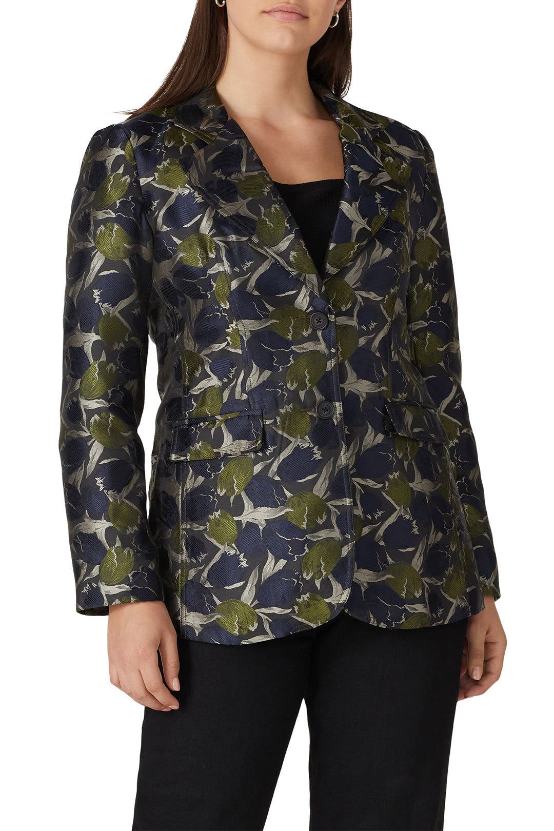 Tulip Print Suit Jacket by Derek Lam 10 Crosby x RTR | Rent the Runway