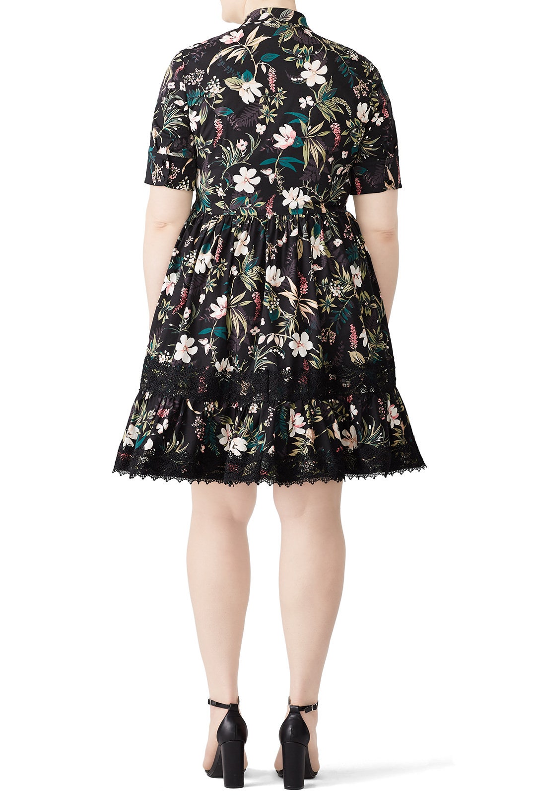 Black Botanical Dress by kate spade new york 5