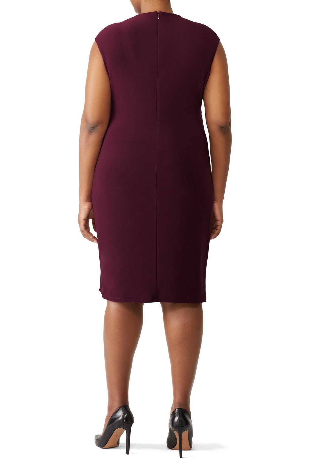 Plum Aideena Dress by Lauren Ralph Lauren 4