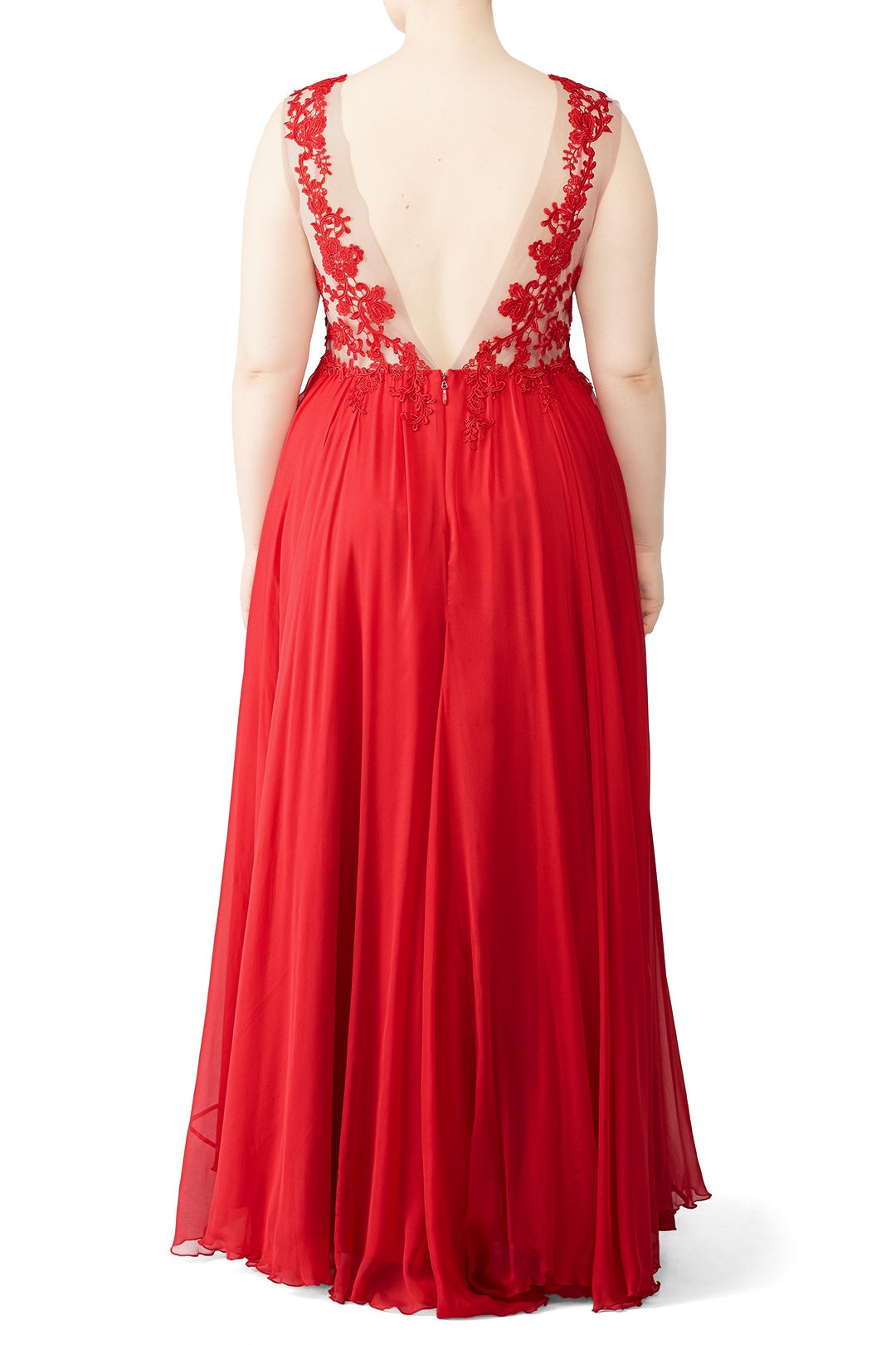 Red Lova Gown by CATHERINE DEANE 5