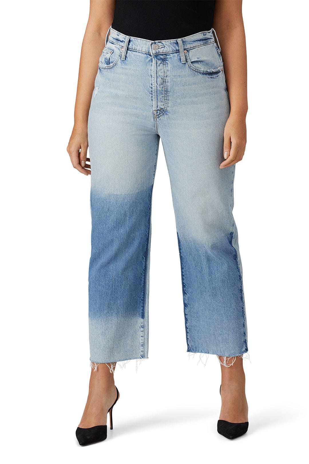 The Rampler Ankle Fray Jeans by MOTHER 6