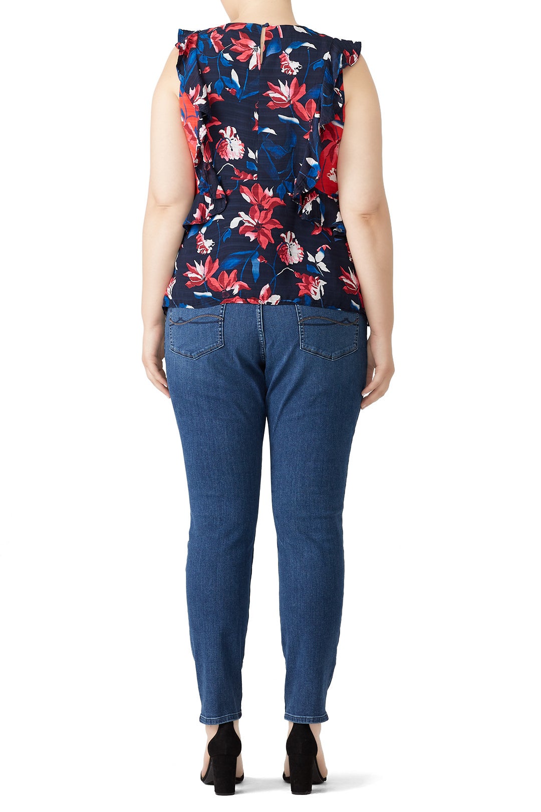 Tulip Print Top by Tanya Taylor 4