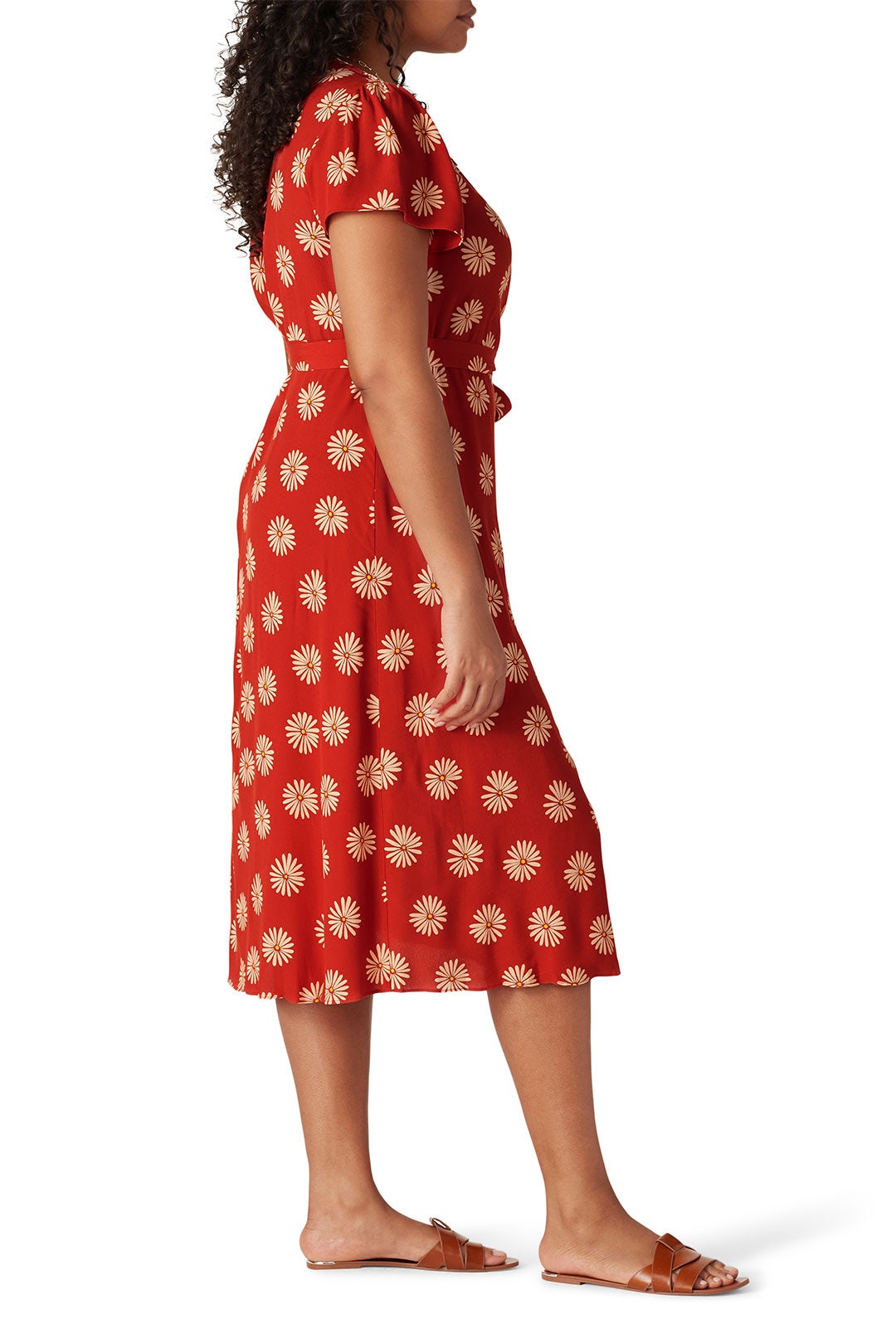 Ruffle Trim Wrap Dress by Madewell 6