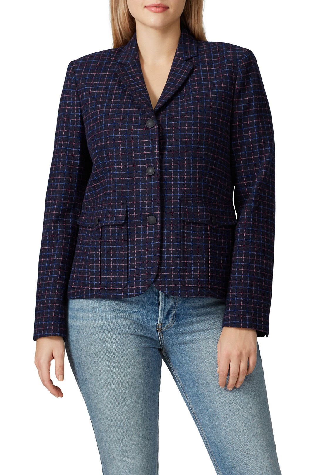 Nancie Check Blazer by rag & bone 6